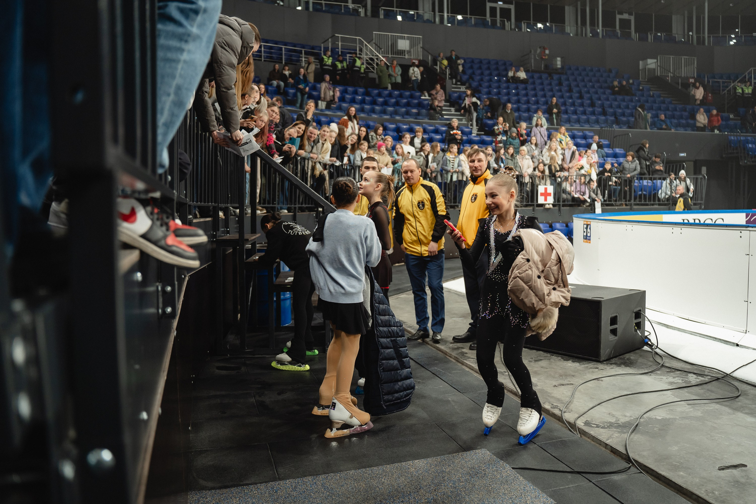 Шоу «Чемпионы на льду» в Новосибирске. Воробьева Ксения — Спортивный и танцевальный фотограф Новосибирск