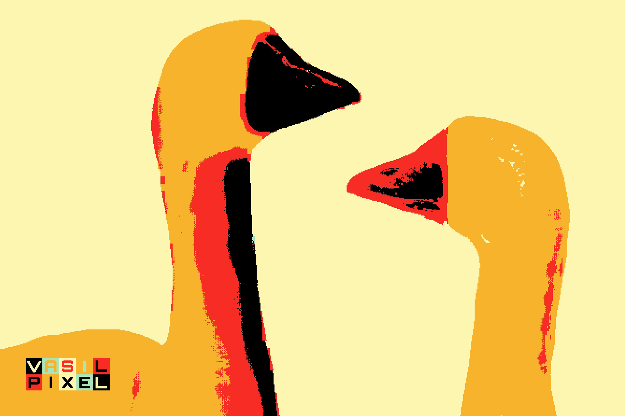 Визуальный арт пиксельный художник Василь Пиксель