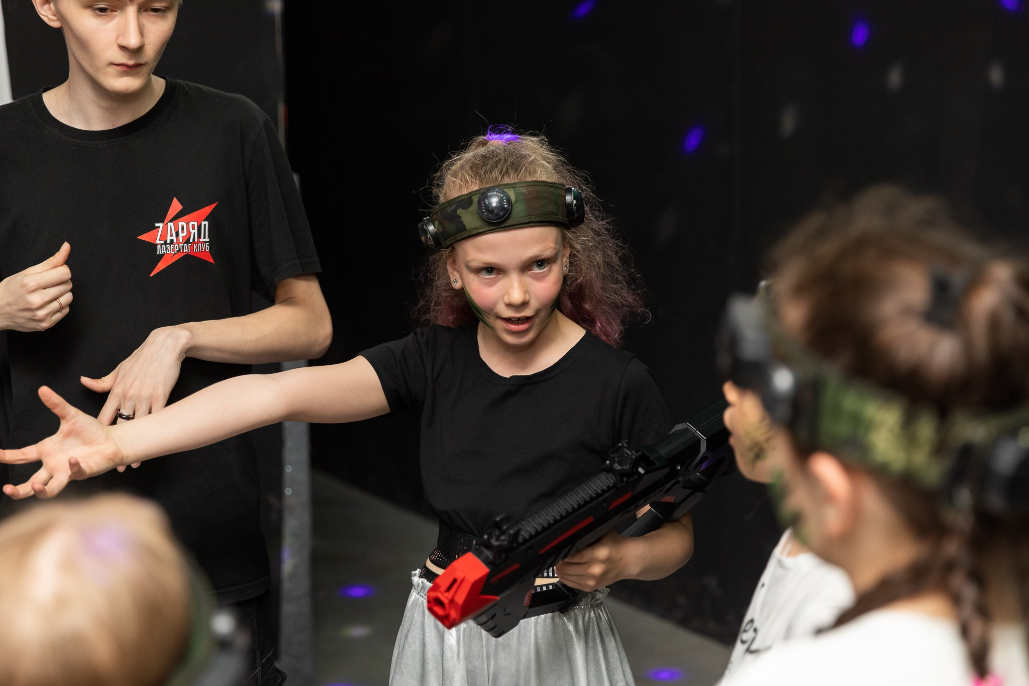 Платону 8 лет, лазертаг Zаряд. Фотограф Татьяна Генева