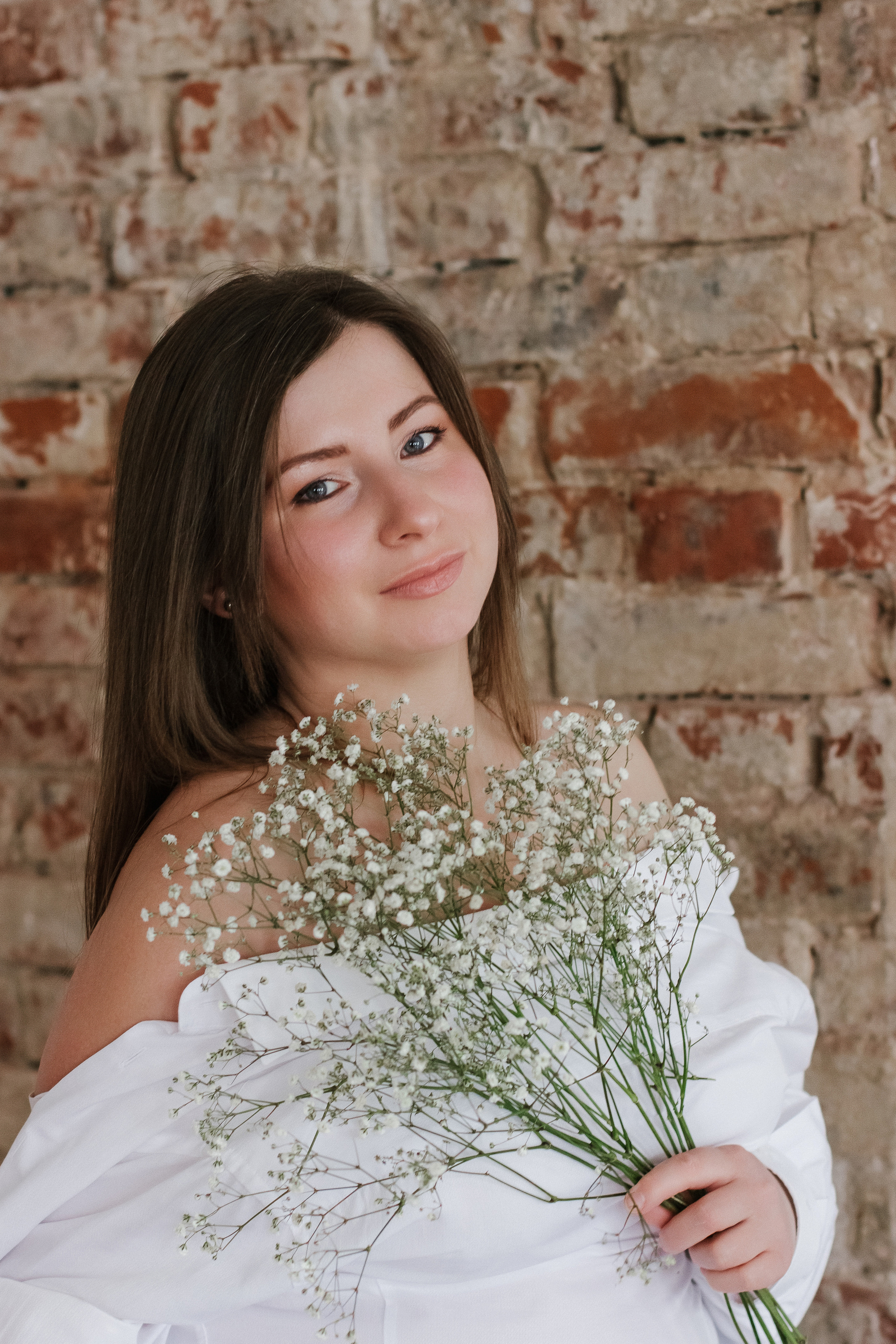 Фотосессия с гипсофилой. Контентный фотограф в Перми Натали Кытманова