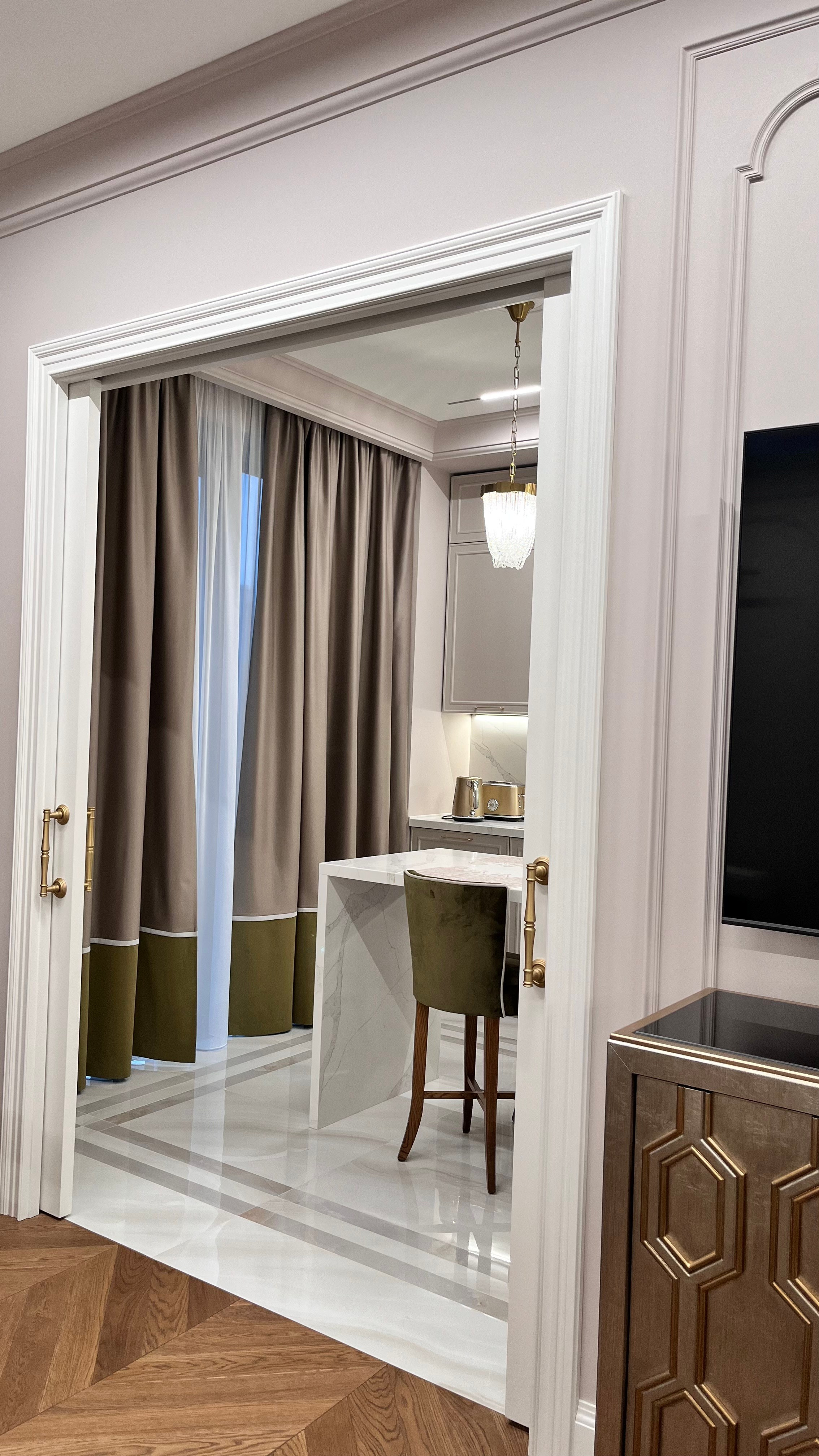 Шторы с кантом