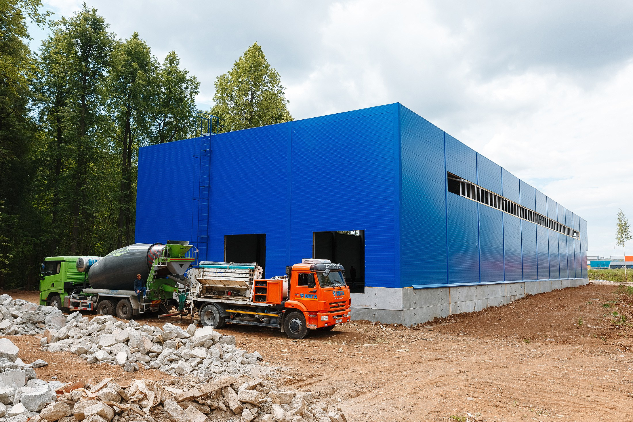 Фотосъемка бетонного завода в Перми. Фотоагентство Объектив — Профессиональная фотосъемка b2b в Перми