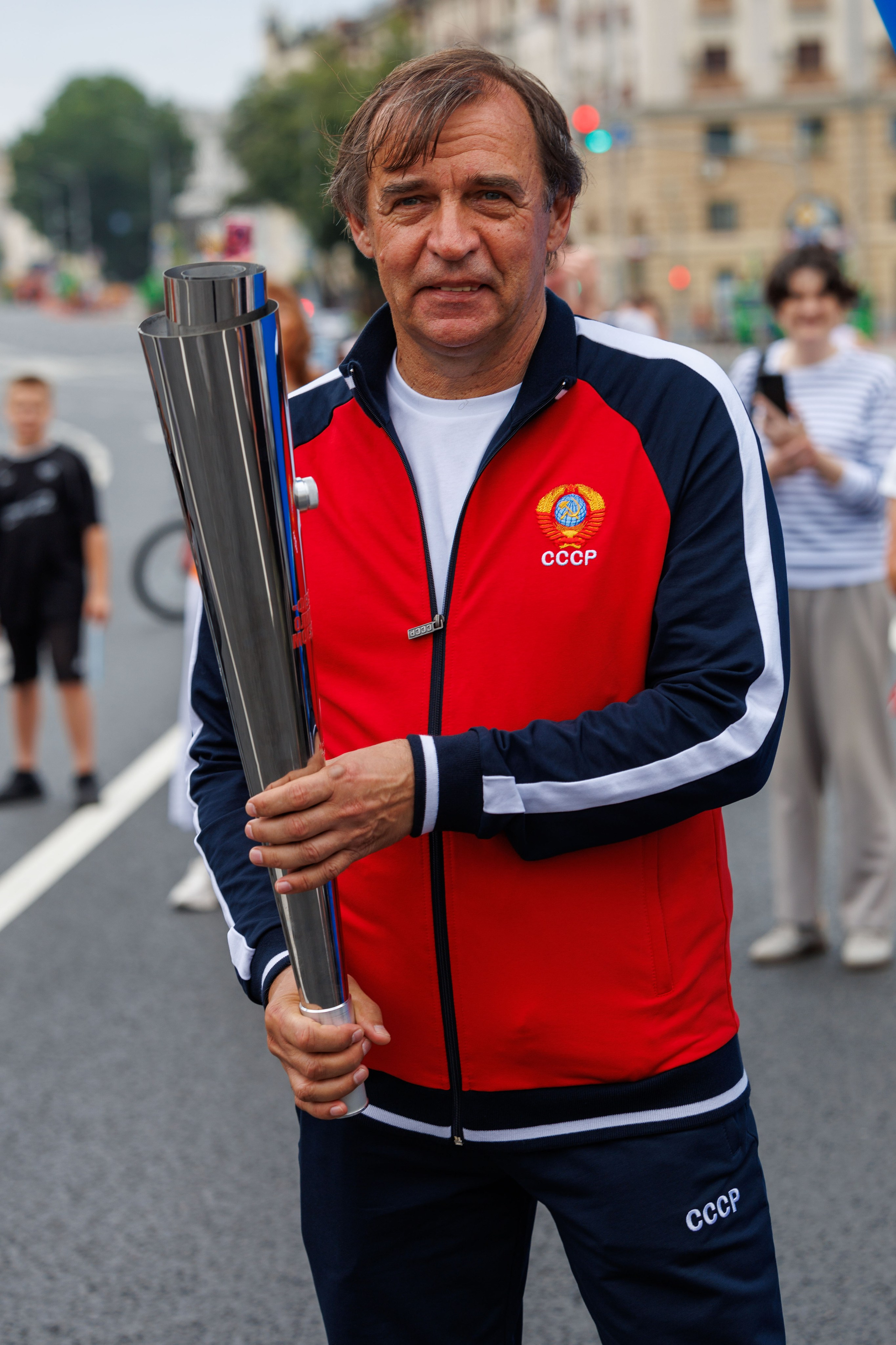 Александр Бородюк на фестивале Олимпийская Москва 2025