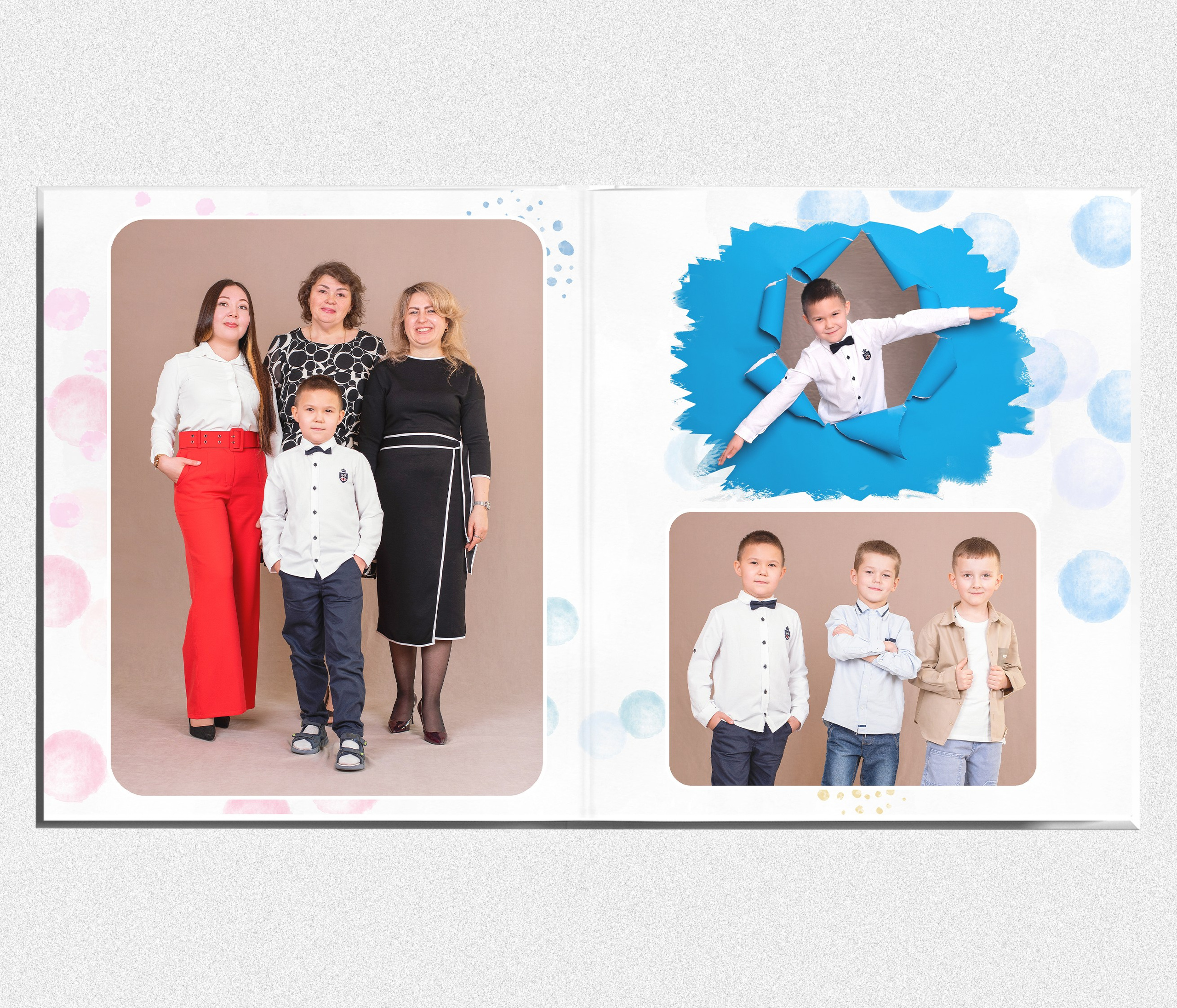 Выпускной альбом "Взрывной". Выпускные альбомы в Тюмени для школ, садов, вузов спортивных секций