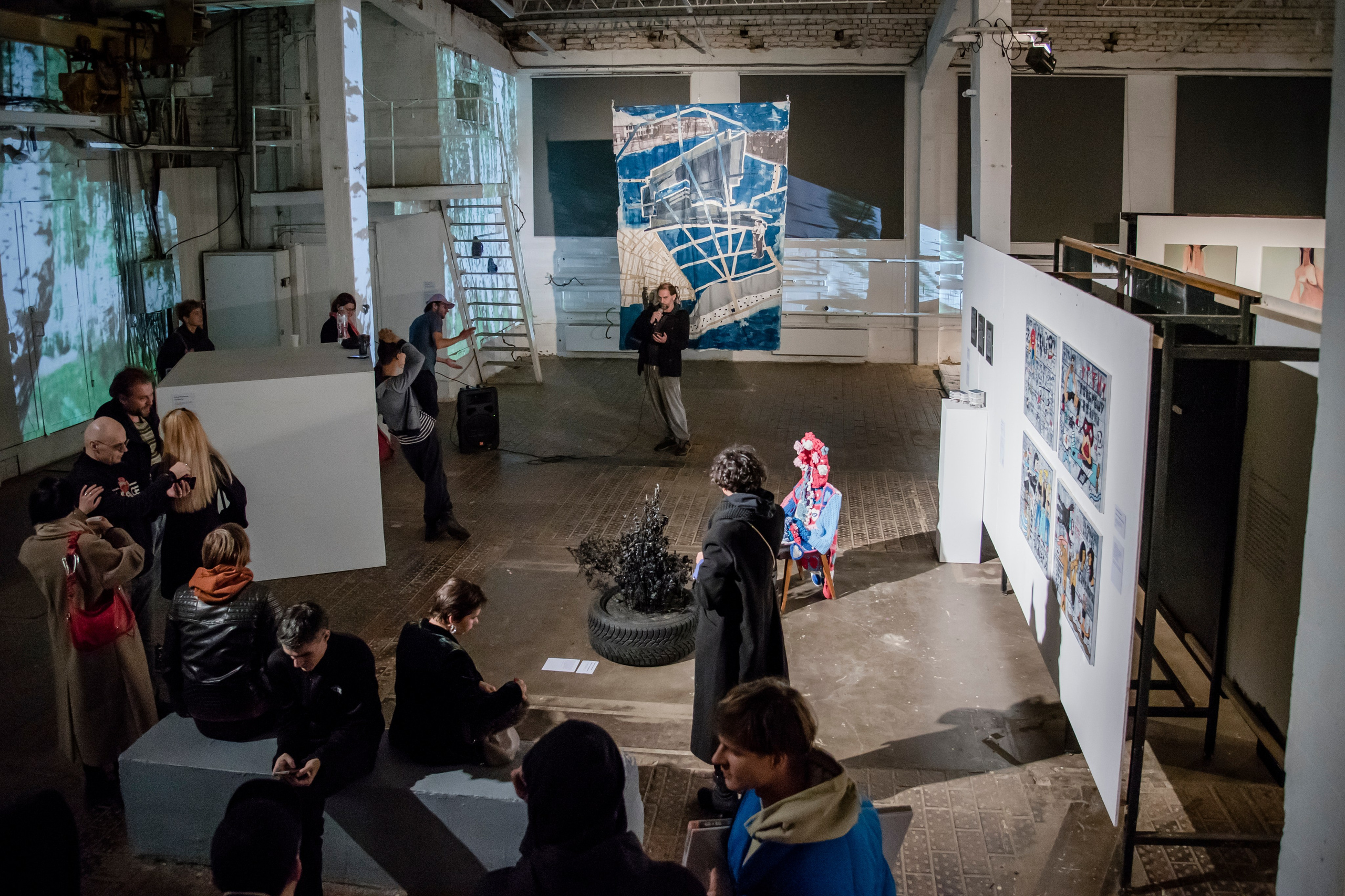 Camera 0 by Olga Mikhalchuk at CCI Fabrika. Olga Mikhalchuk, visual artist