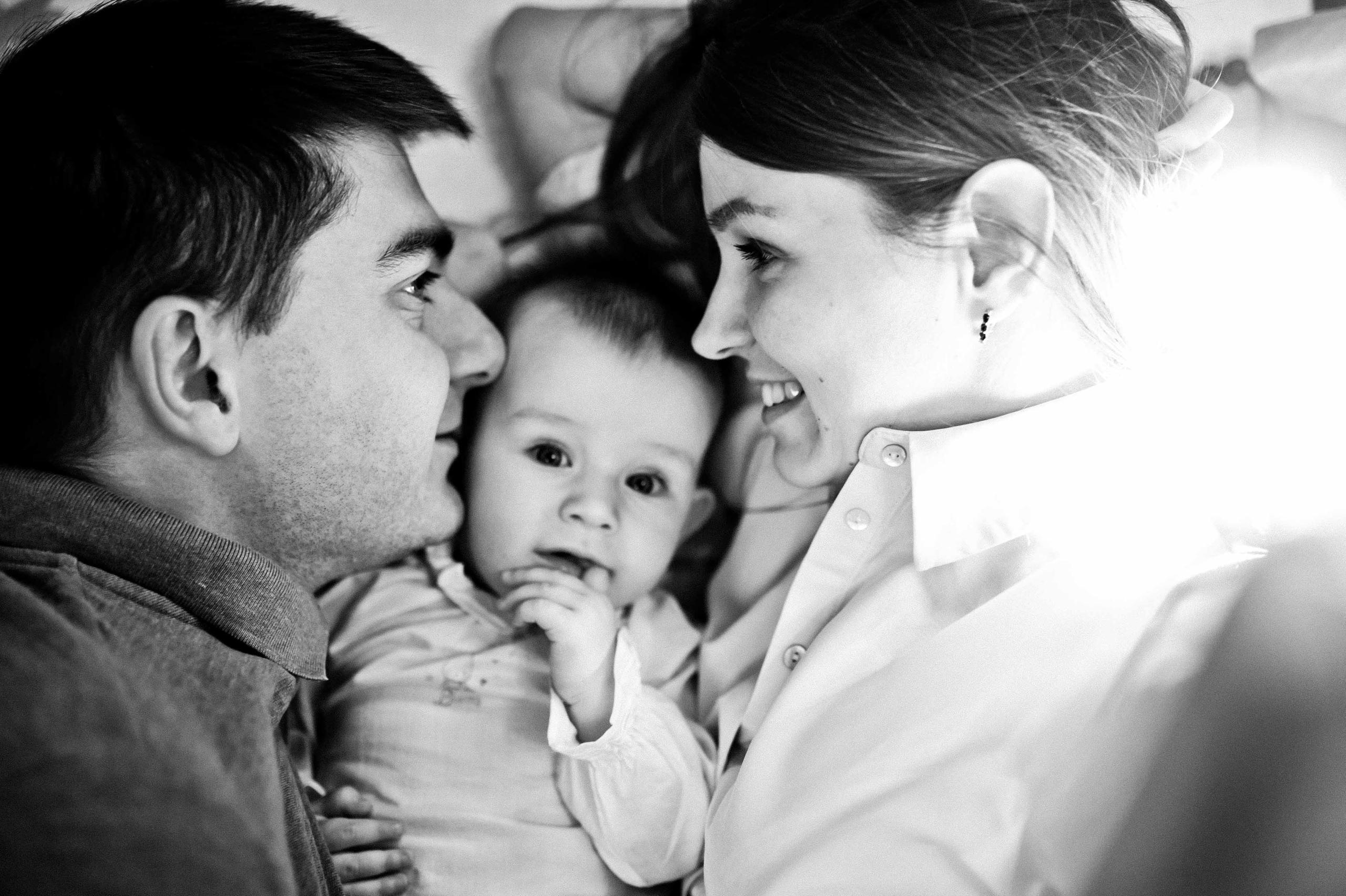 Съемка у вас дома. Фотограф на Крещение