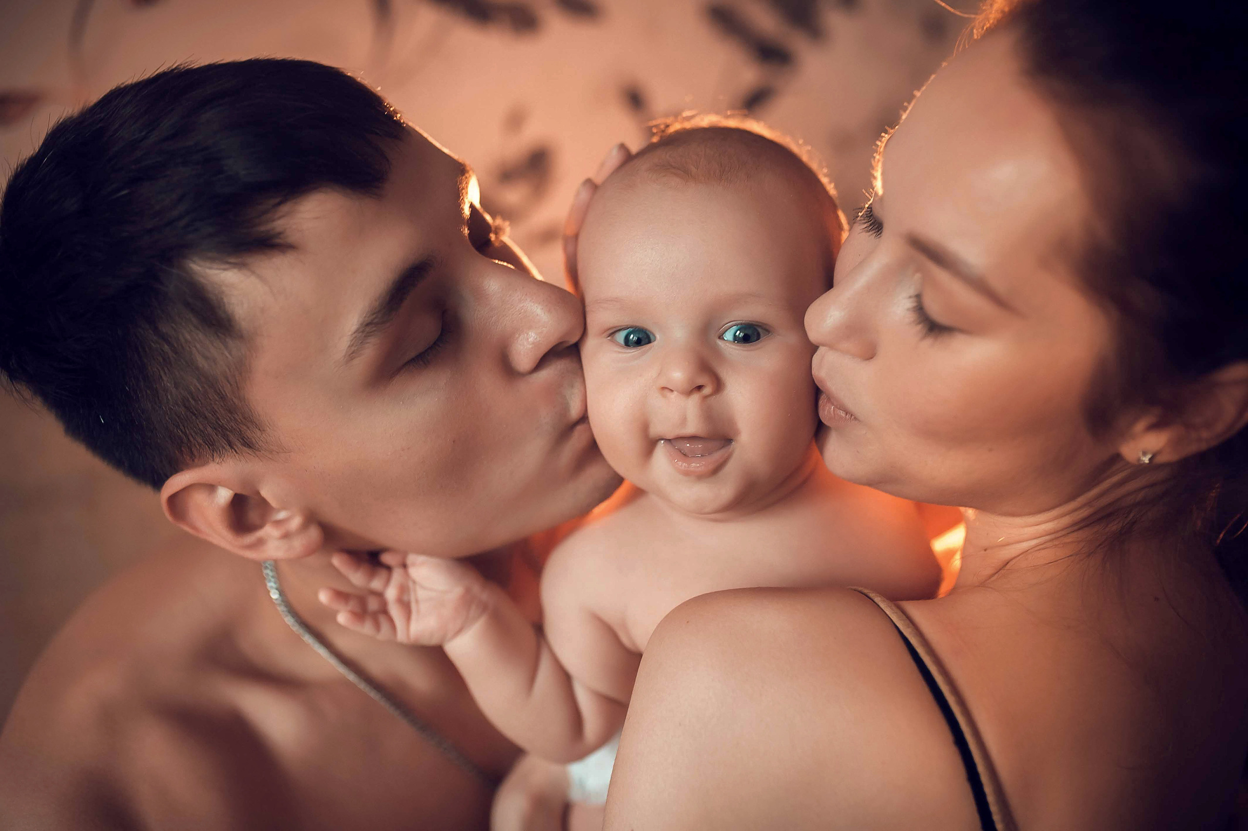 Съемка у вас дома. Фотограф на Крещение