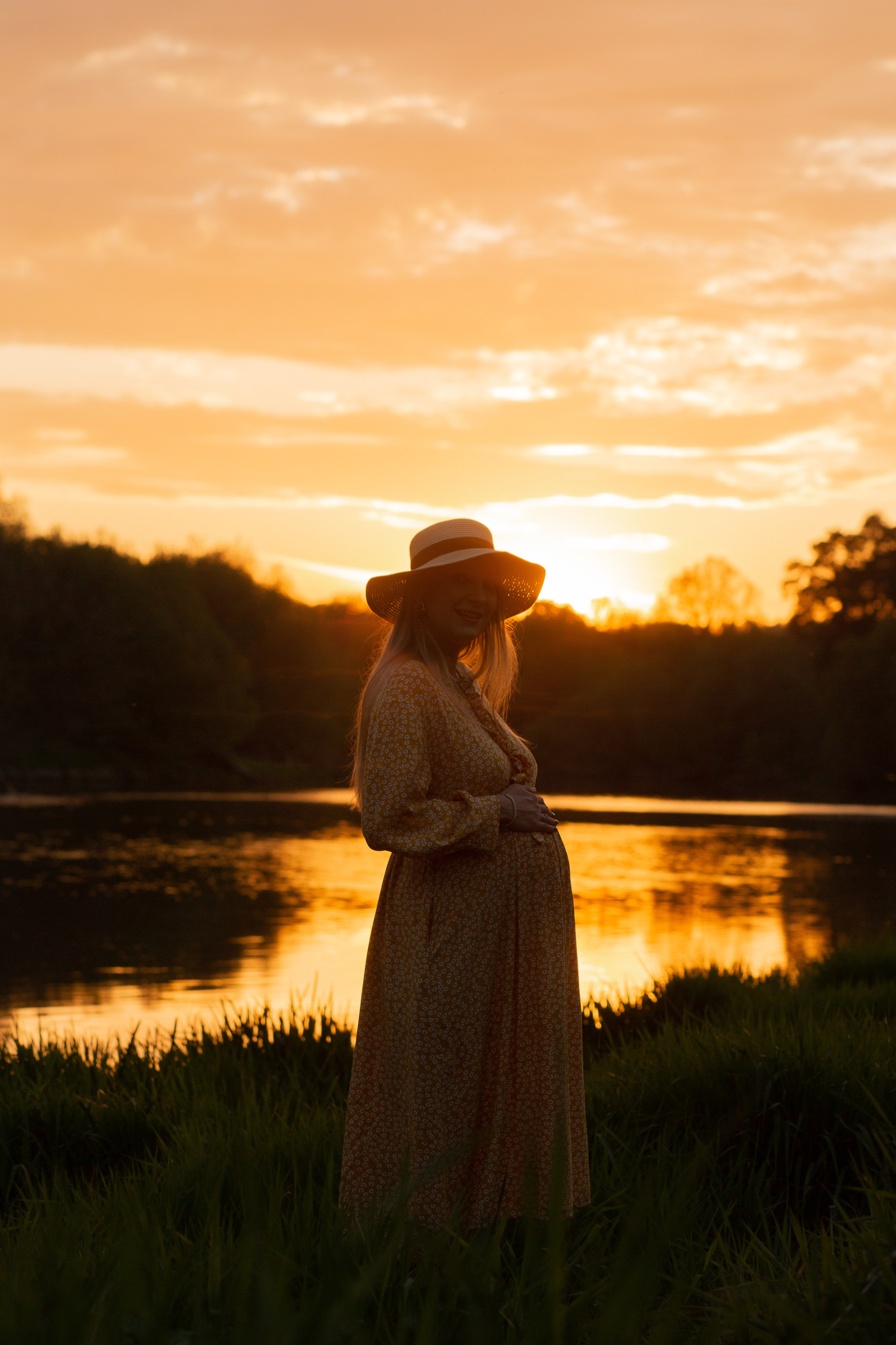 Съемка беременности, фотосессия в беременность на природе, фотограф. Фотограф Олеся Бакалина