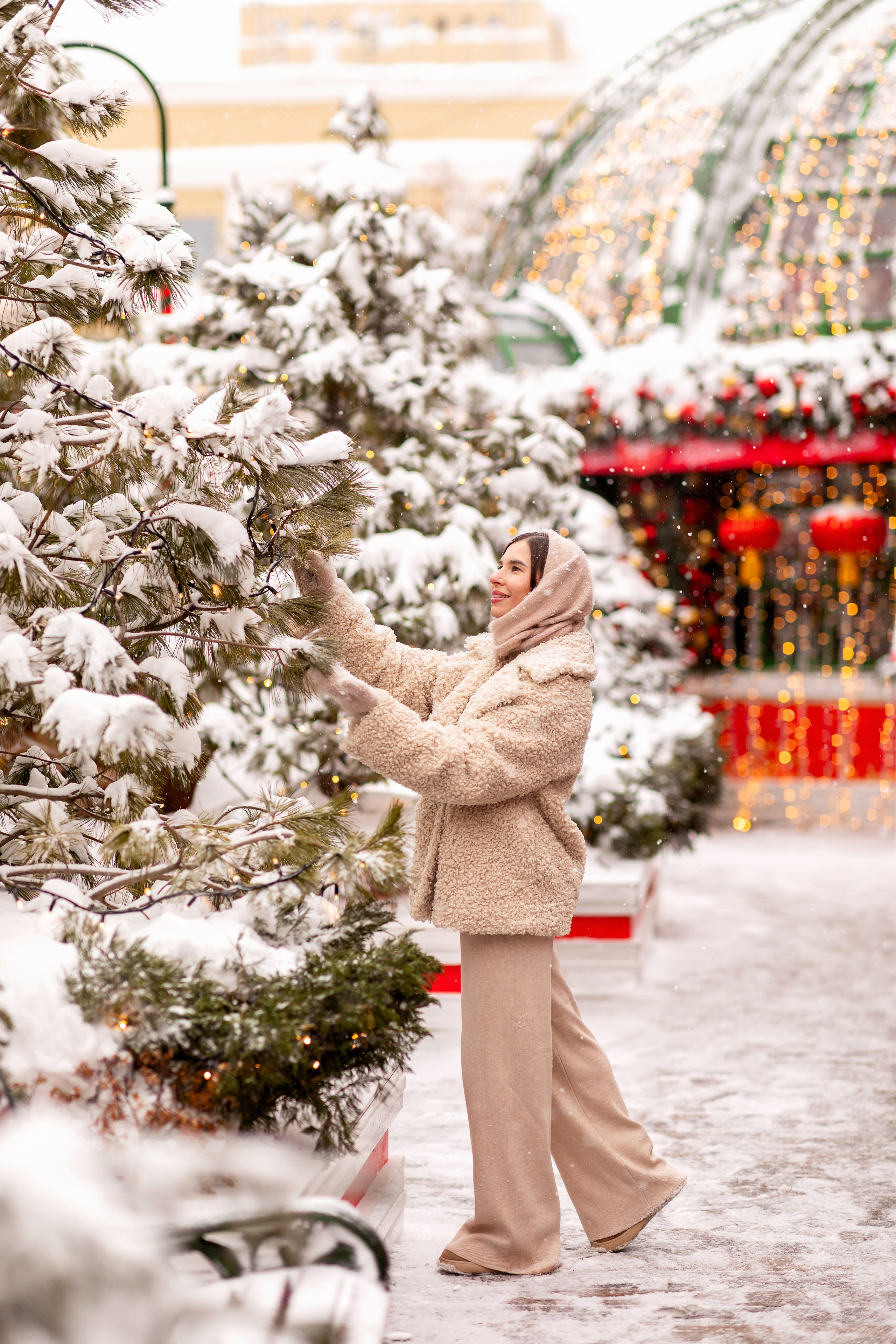 Новогодние съемки 2025–2026 гг. Семейный фотограф в Москве