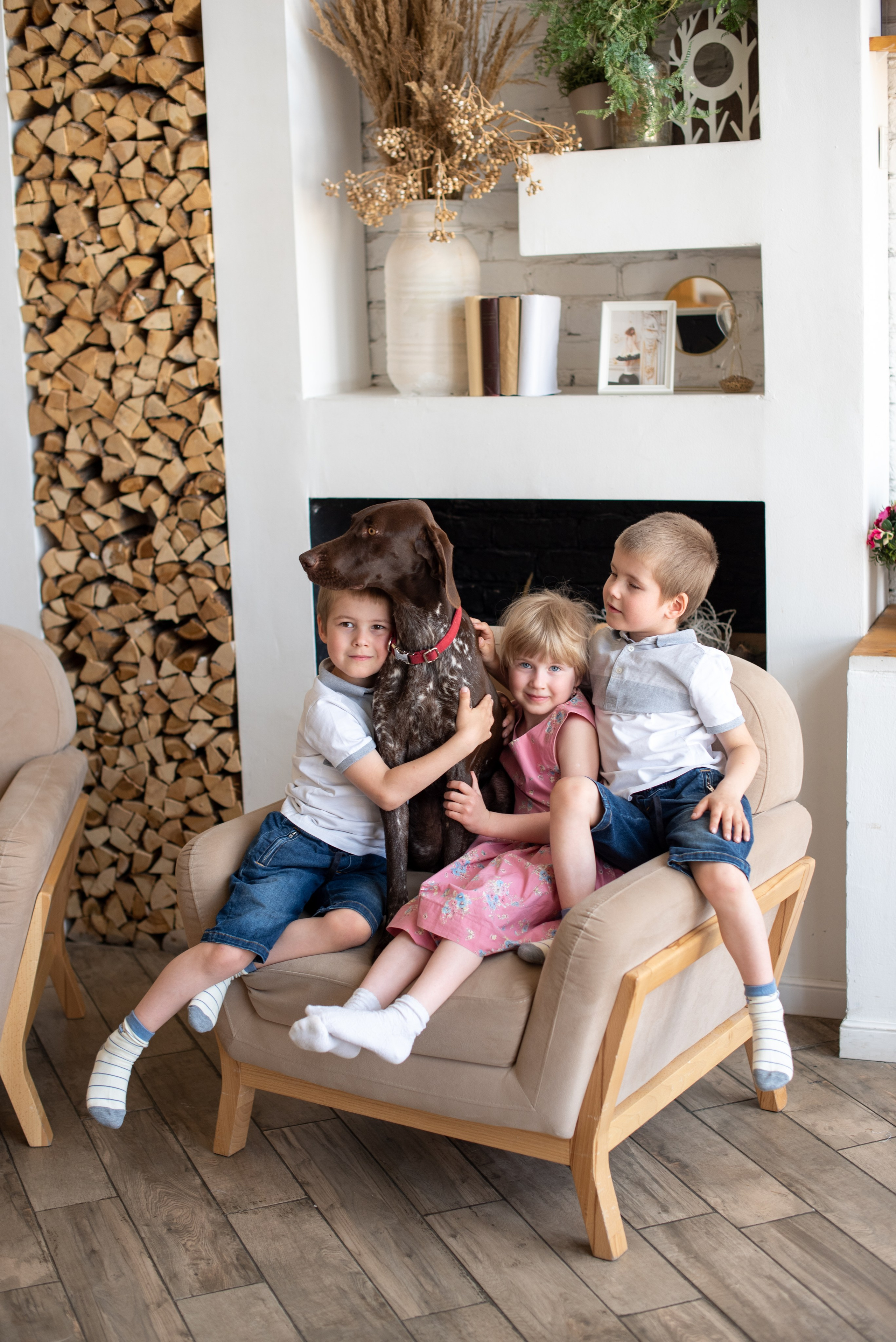 Наталья и ее большая семья. Семейный и свадебный фотограф в Москве Пугачева Ольга