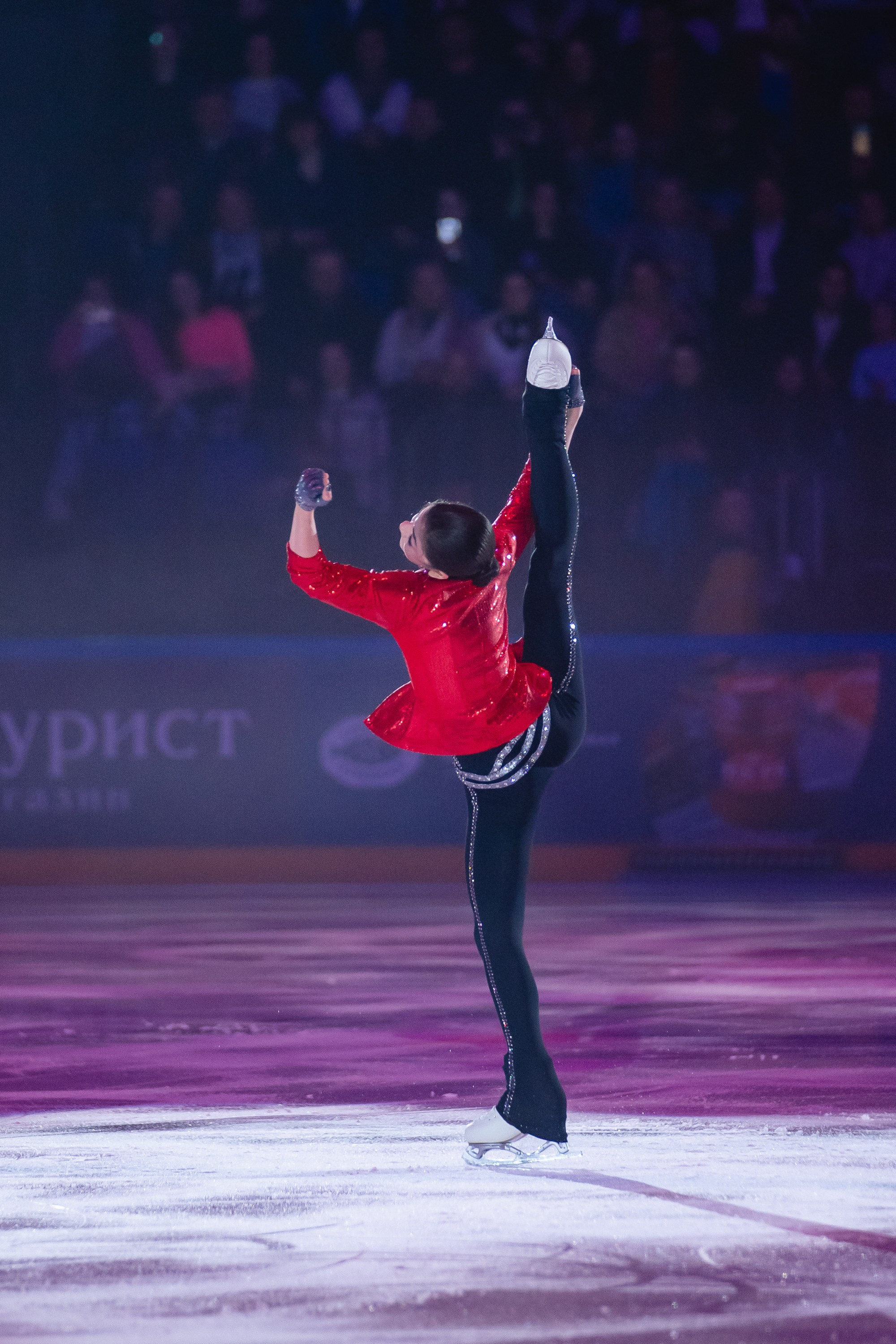 Шоу «Чемпионы на льду» в Новосибирске. Воробьева Ксения — Спортивный и танцевальный фотограф Новосибирск