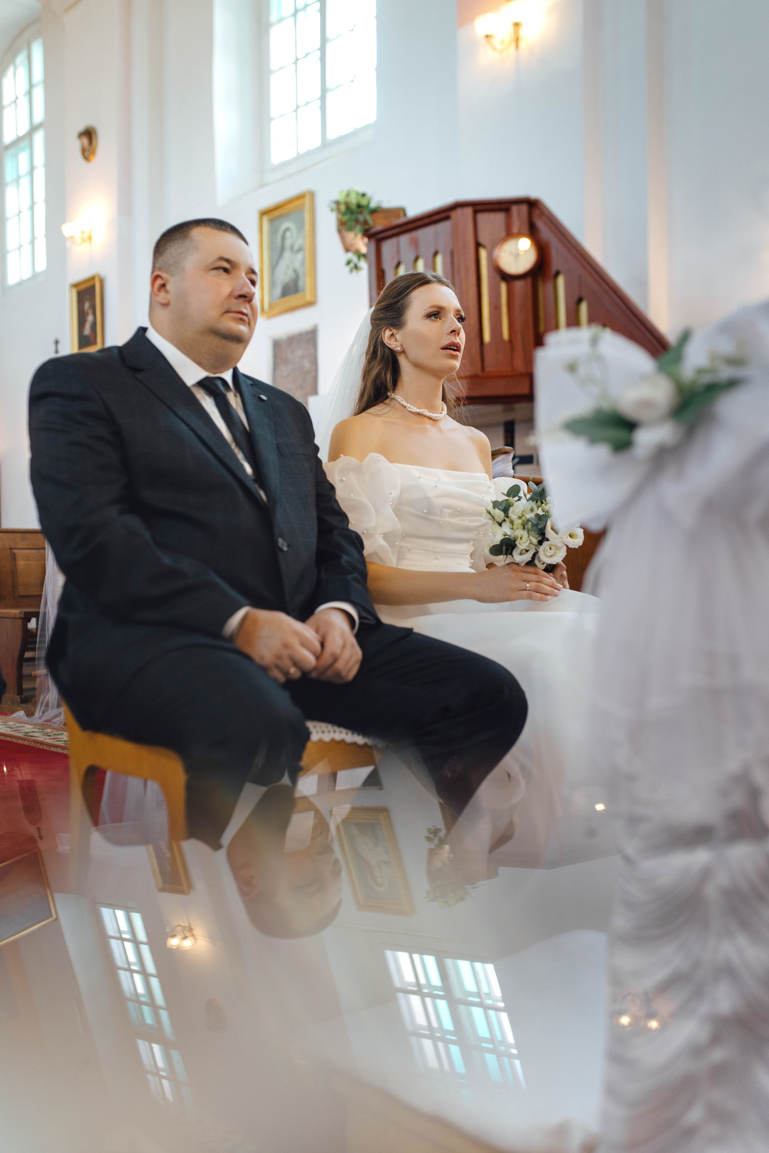 Венчание Анастасии и Сергея, костёл Непорочного зачатия