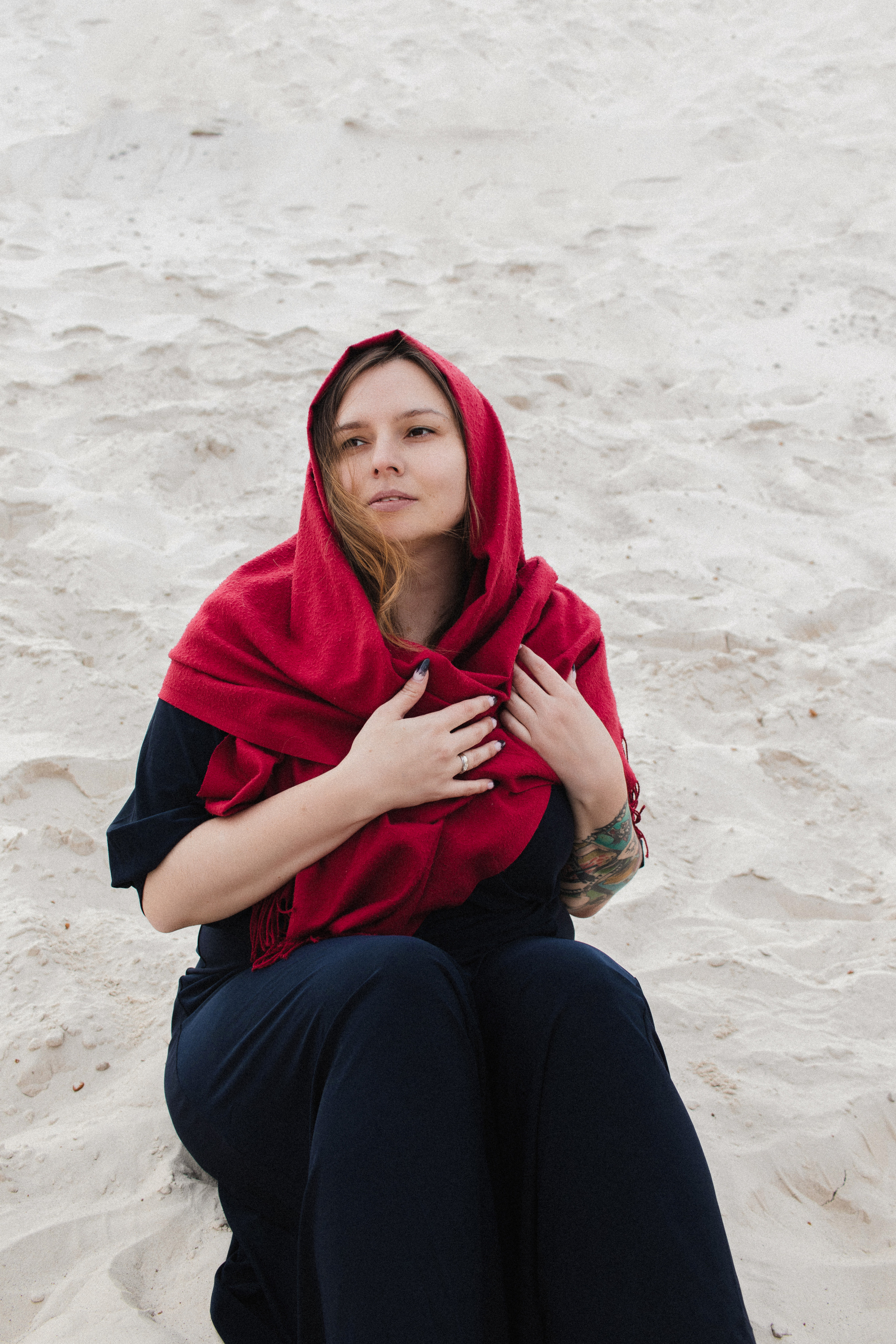 Фотосессия в карьерах. Портретный фотограф Москва