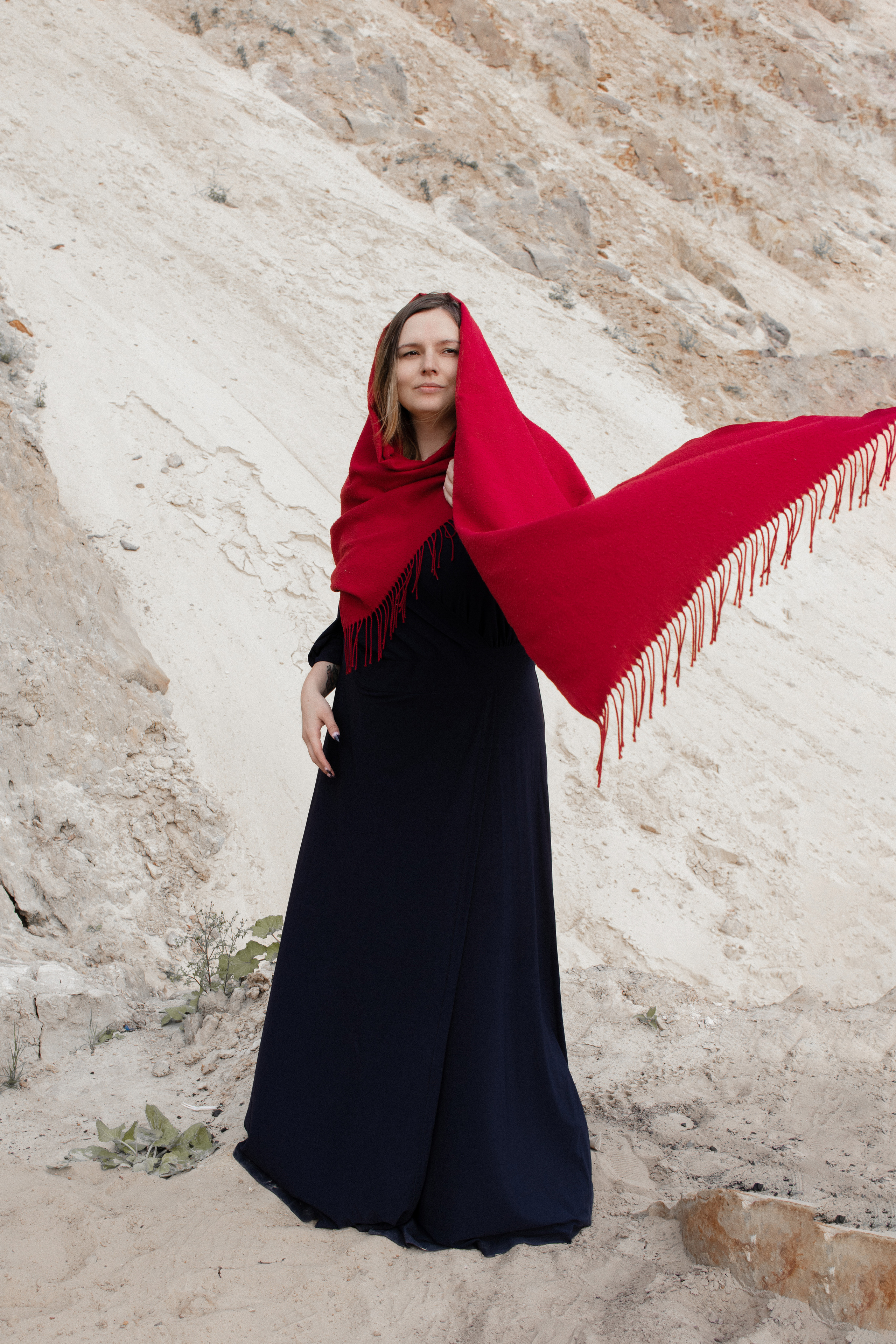 Фотосессия в карьерах. Портретный фотограф Москва