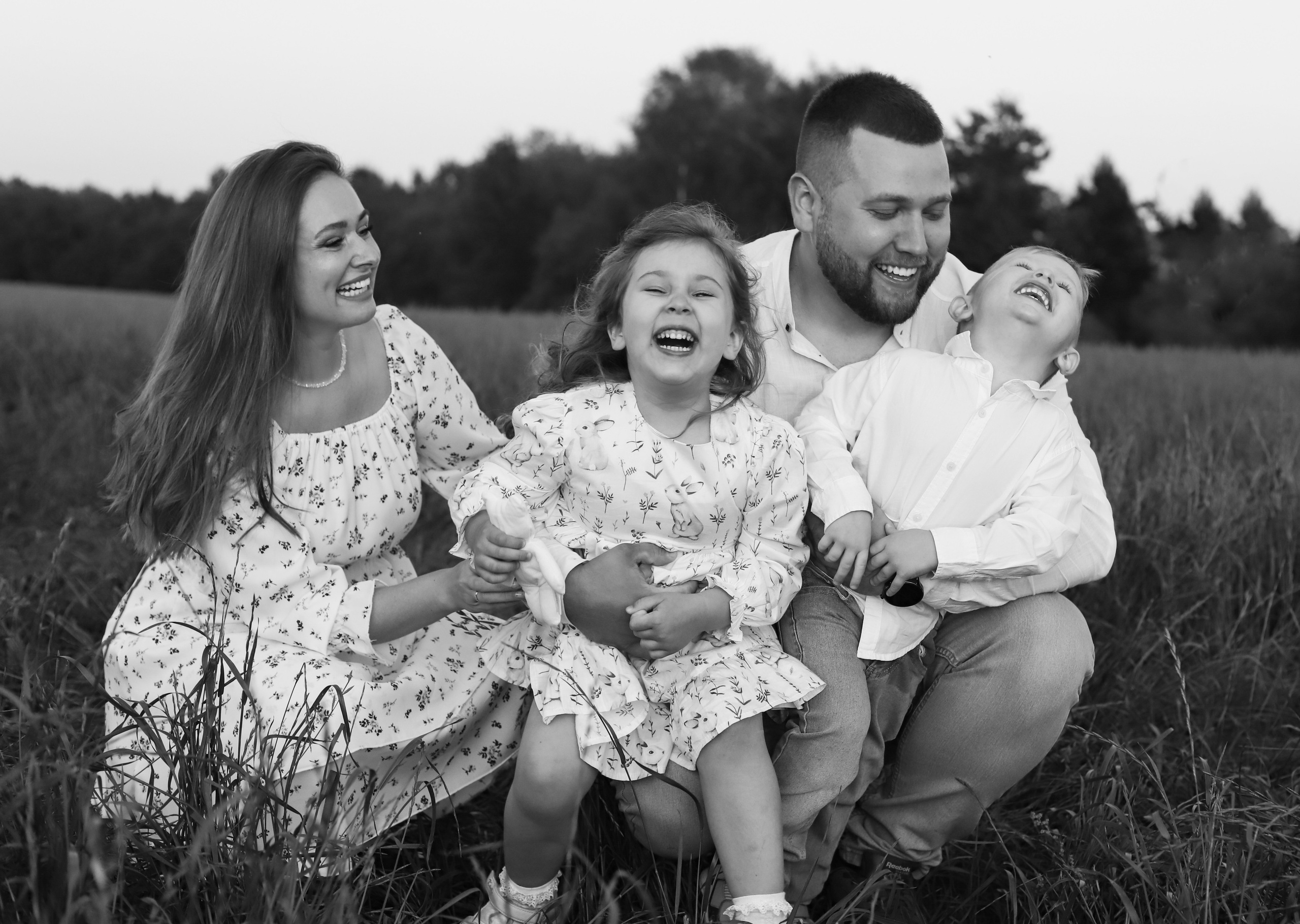 Семья Елены. Портретный Фотограф в Санкт-Петербурге Кира Орехова