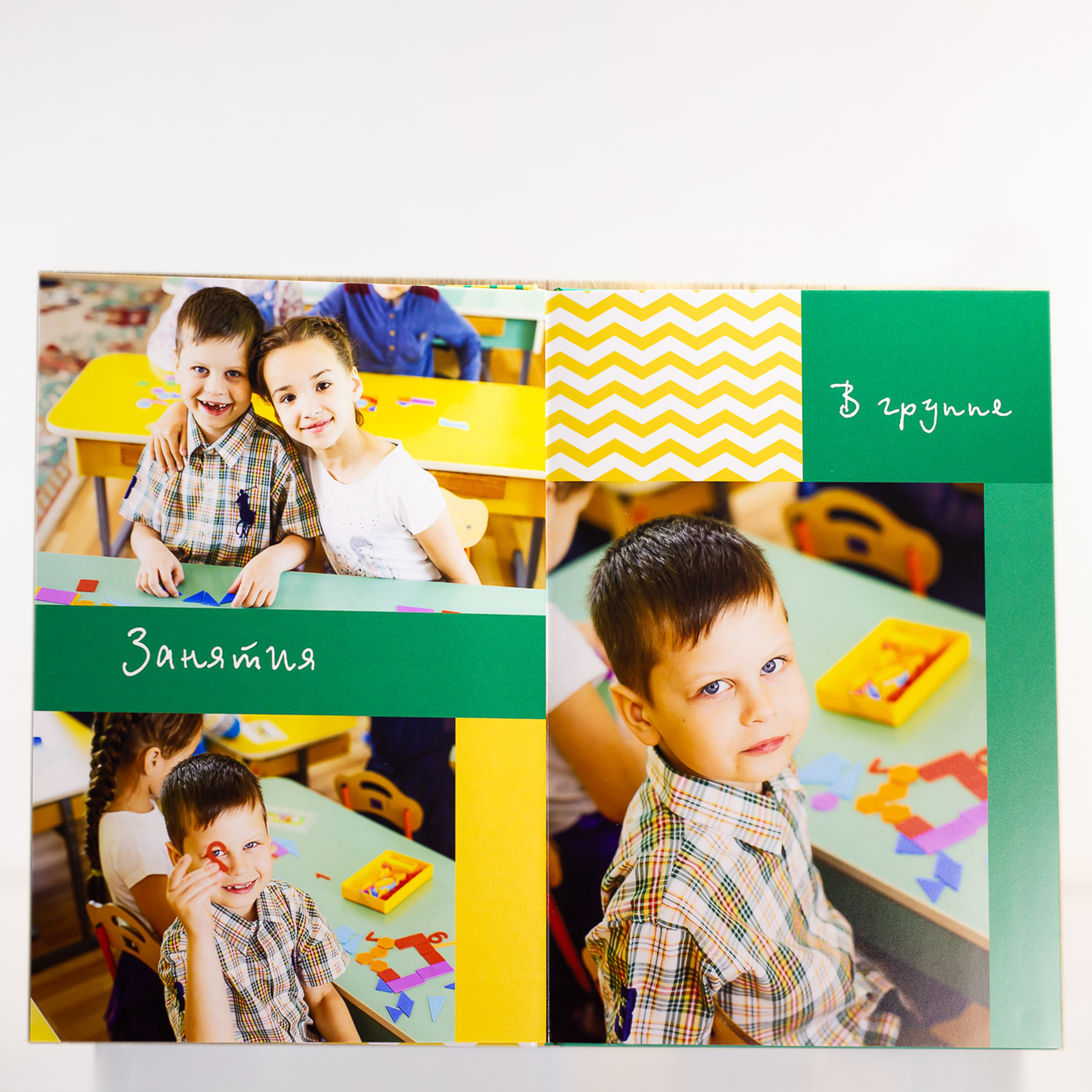 Изготовление выпускных альбомов в Детских сад в Москве. Профессиональная фото и видеосъемка. Москва