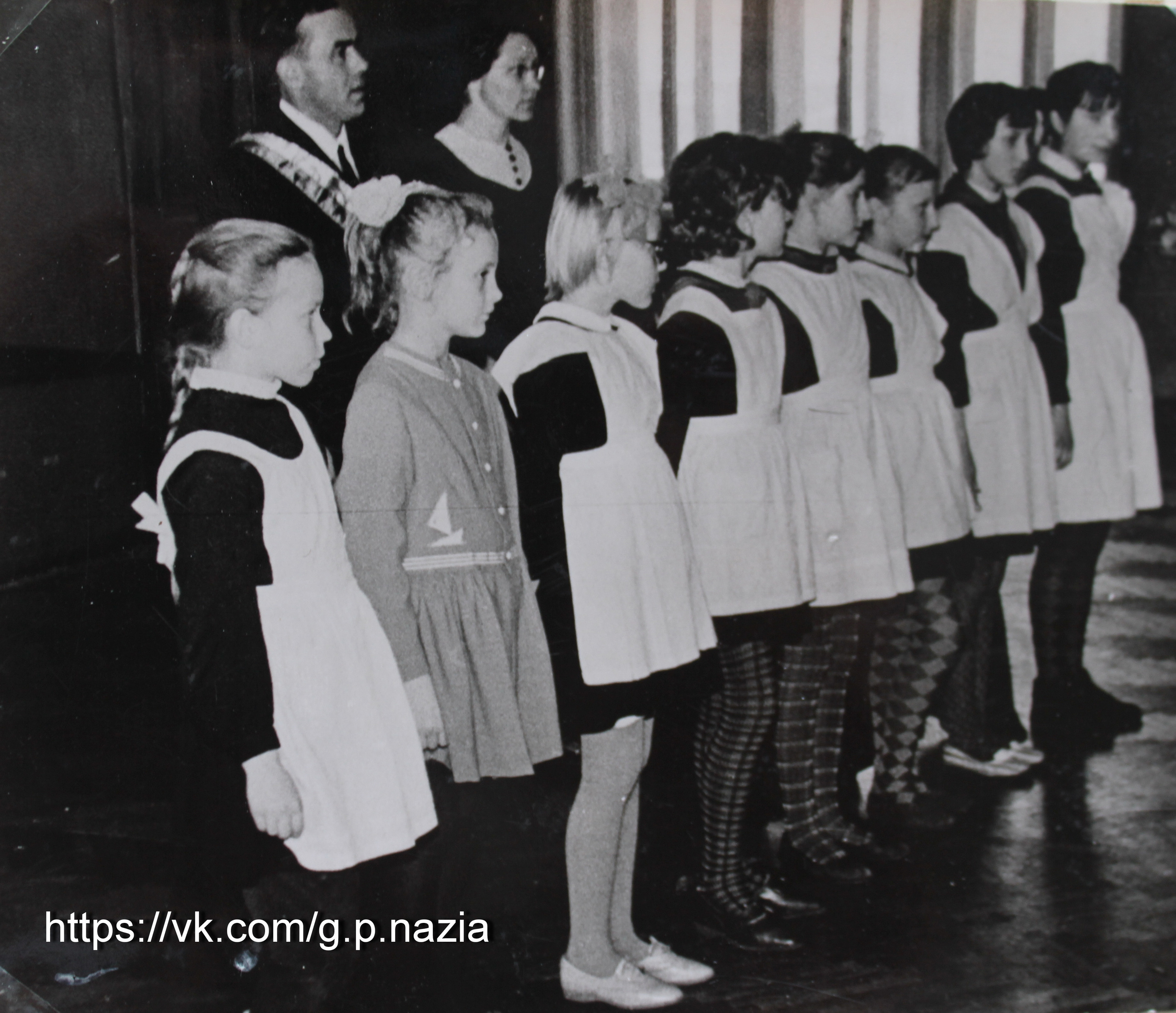 Торжественная регистрация новорожденных 28 марта 1969 г. История Назиевского городского поселения