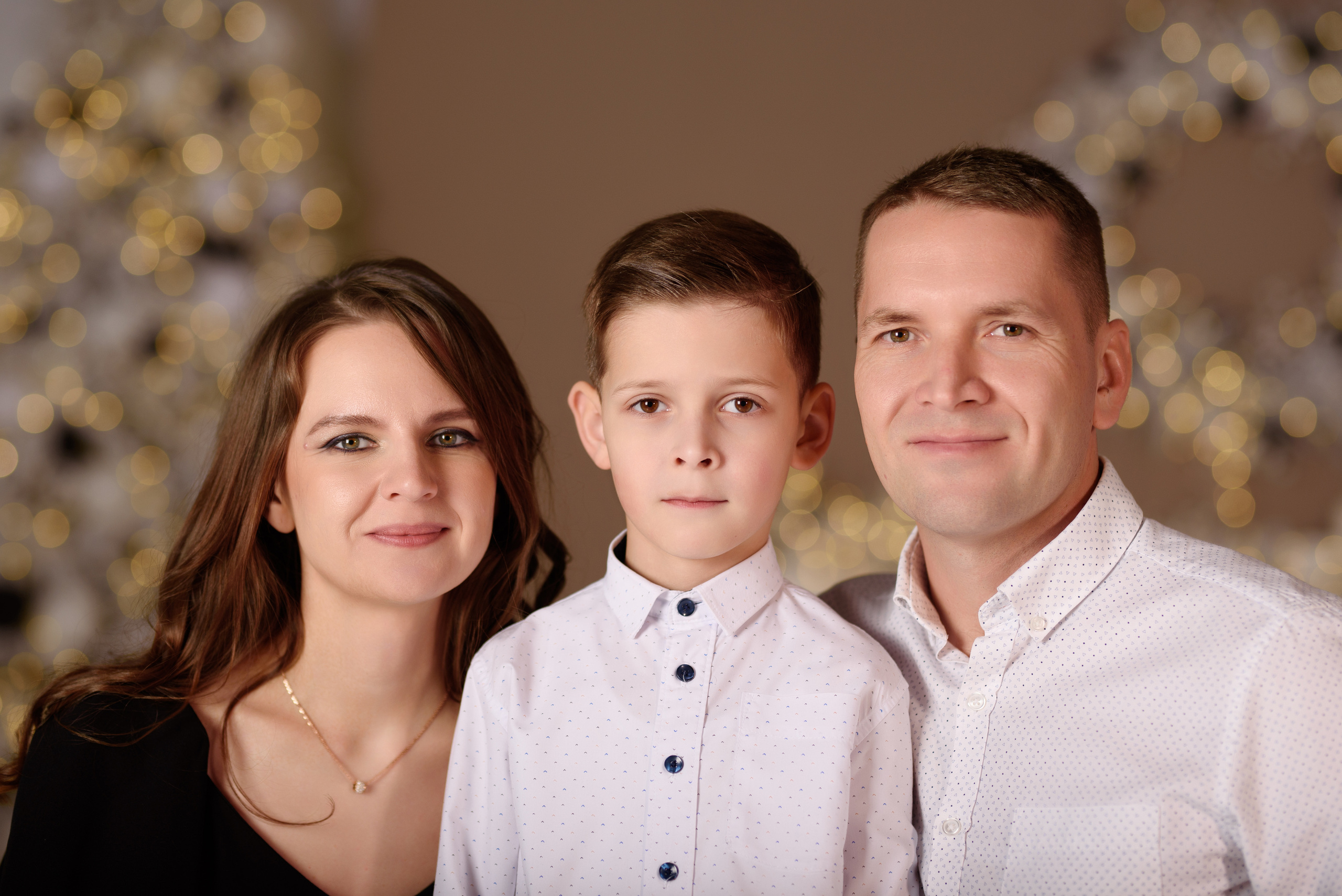 Семья на новый год. Детский студийный фотограф Сочи