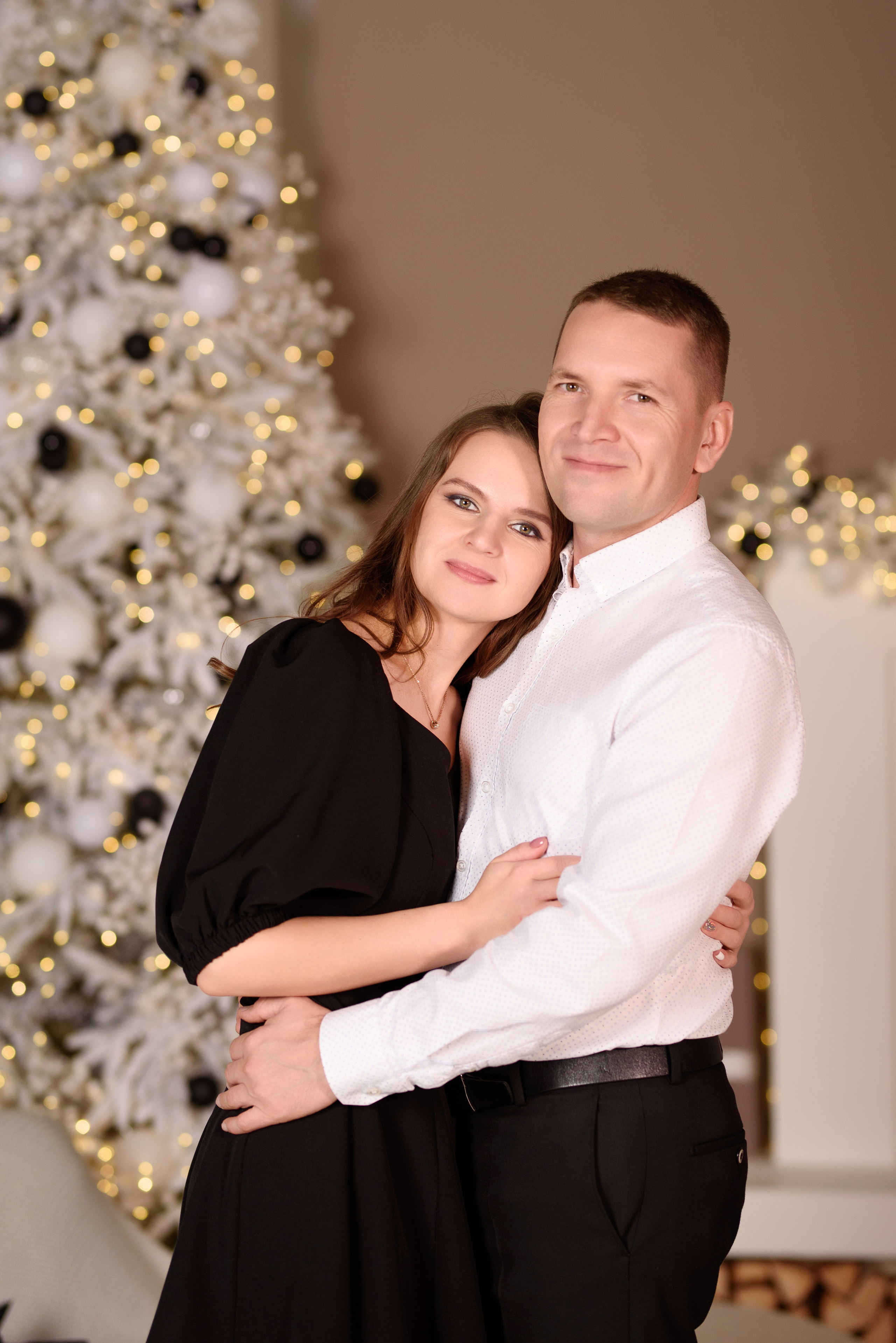 Семья на новый год. Детский студийный фотограф Сочи