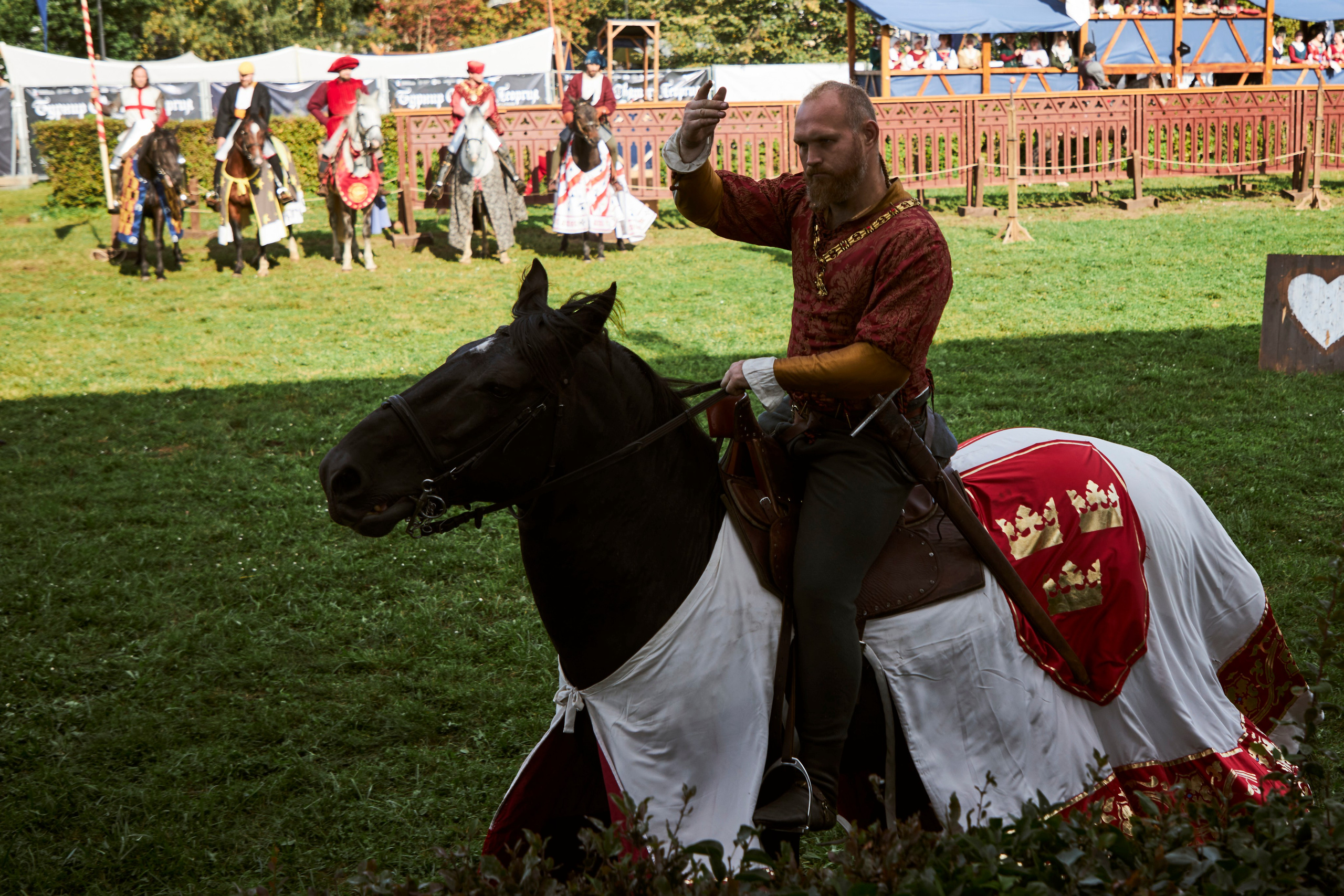 Рыцарский турнир в Москве. Анна Потявина. Фотограф Москва