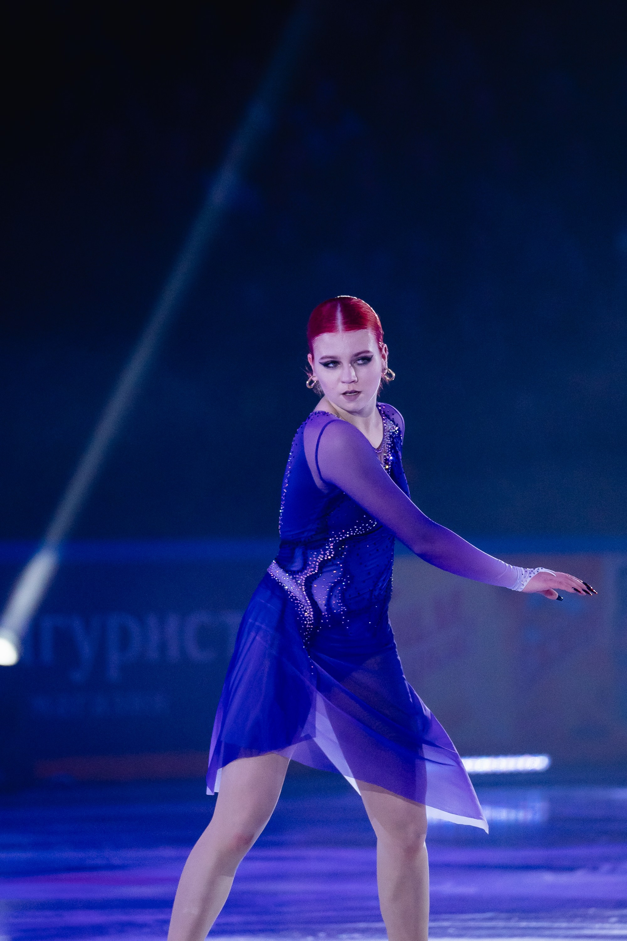 Шоу «Чемпионы на льду» в Новосибирске. Воробьева Ксения — Спортивный и танцевальный фотограф Новосибирск