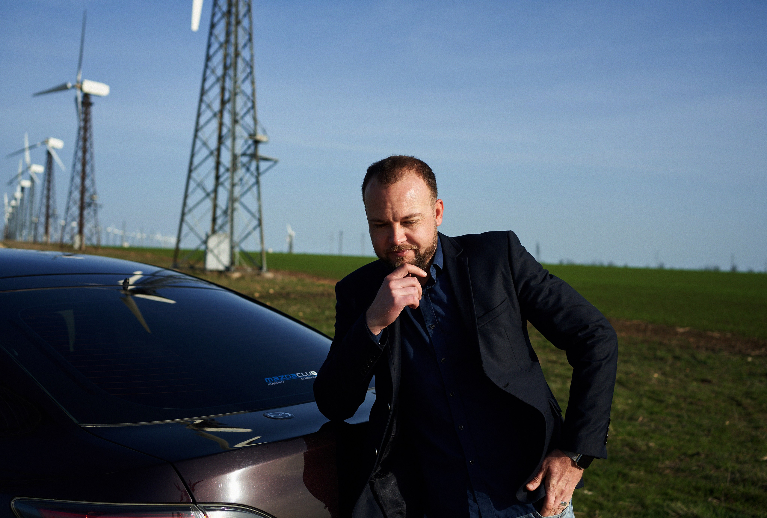 Мужская фотосессия в поле. Фотограф Зайцева Надежда. Фотосессия в Евпатории.