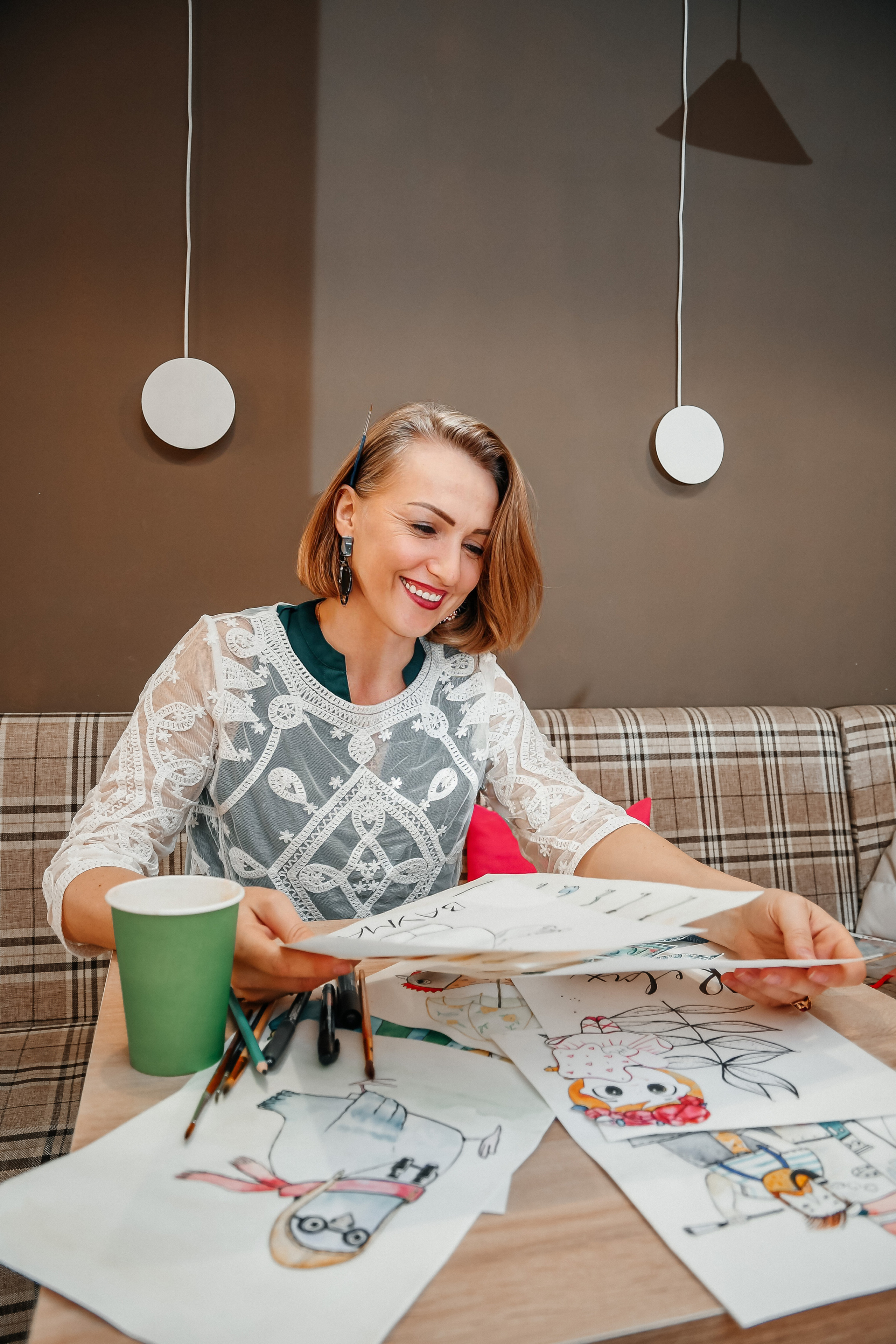 Контент съёмка для песочного терапевта