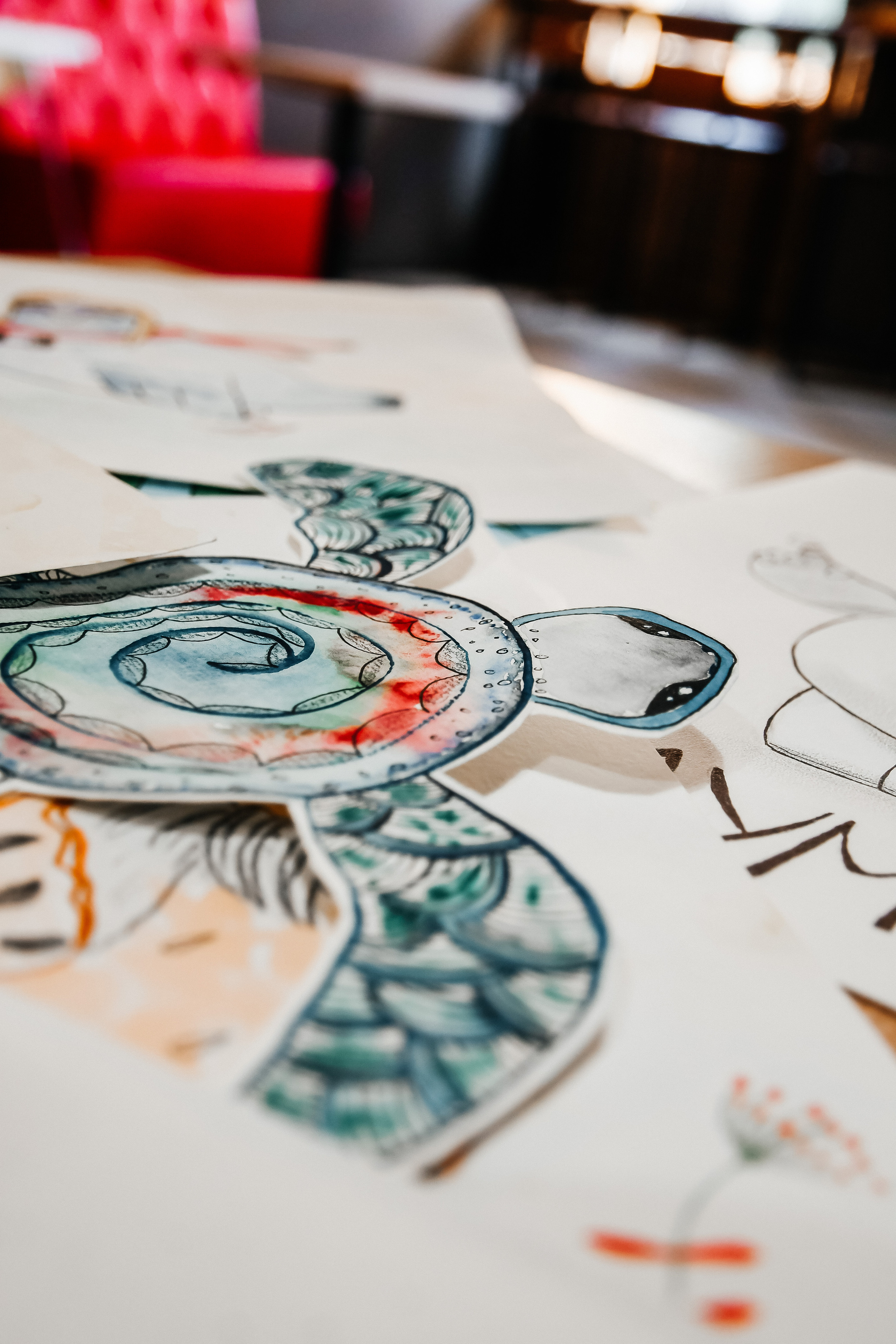 Контент съёмка для песочного терапевта