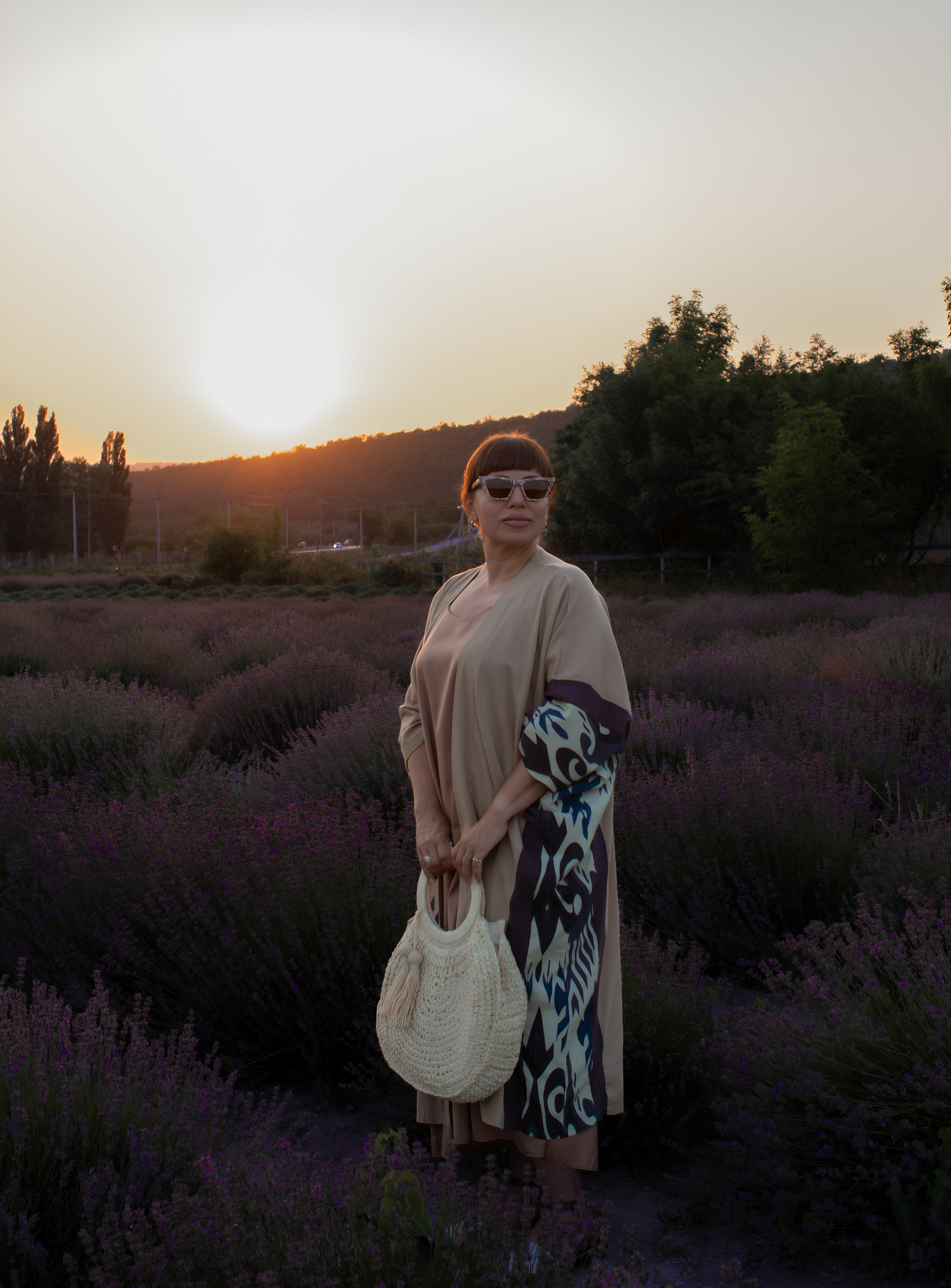 Прогулка по лавандовом у полю 🪻. Женский портрет и немного больше в Санкт-Петербурге