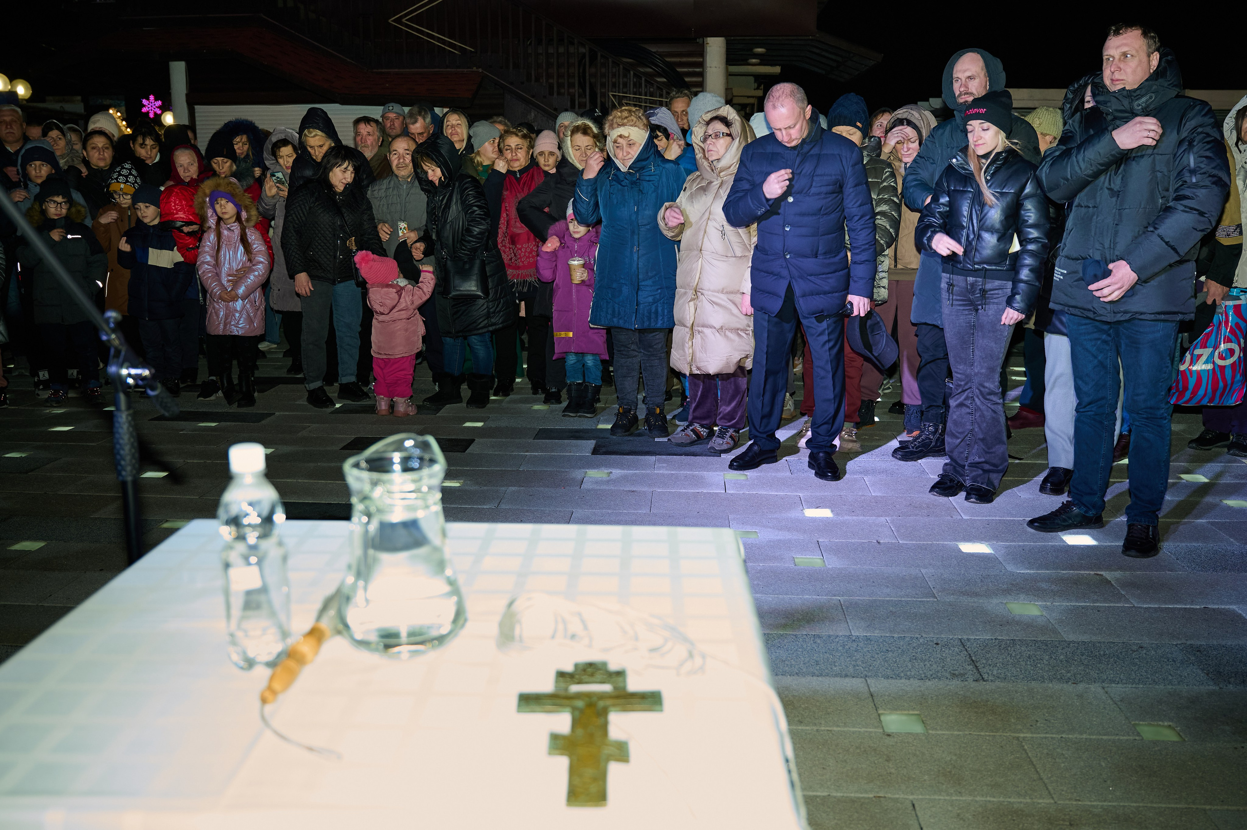 Крещенские купания. Жизнь курорта Кабардинка в фотографиях
