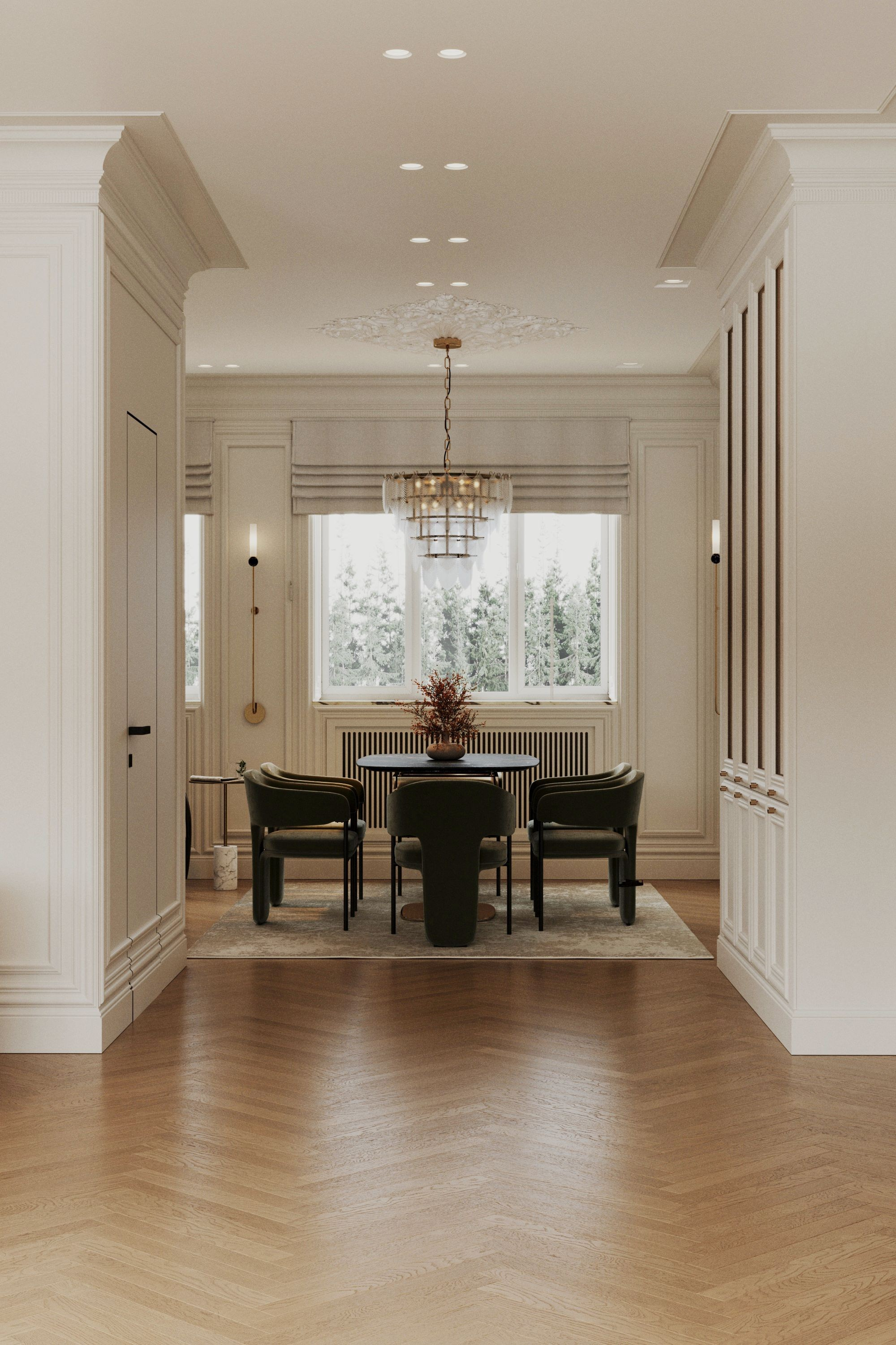 Вид на столовую группу