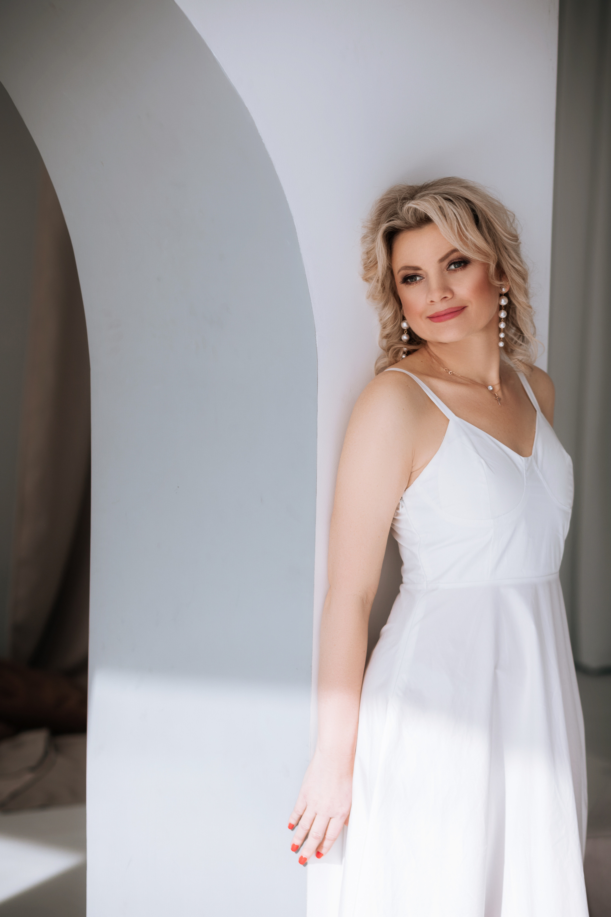 Студийная фотосессия для Валентины, Симферополь. Χελιδόνι Семейный и церковный фотограф в Крыму и Симферополе Валерия Г