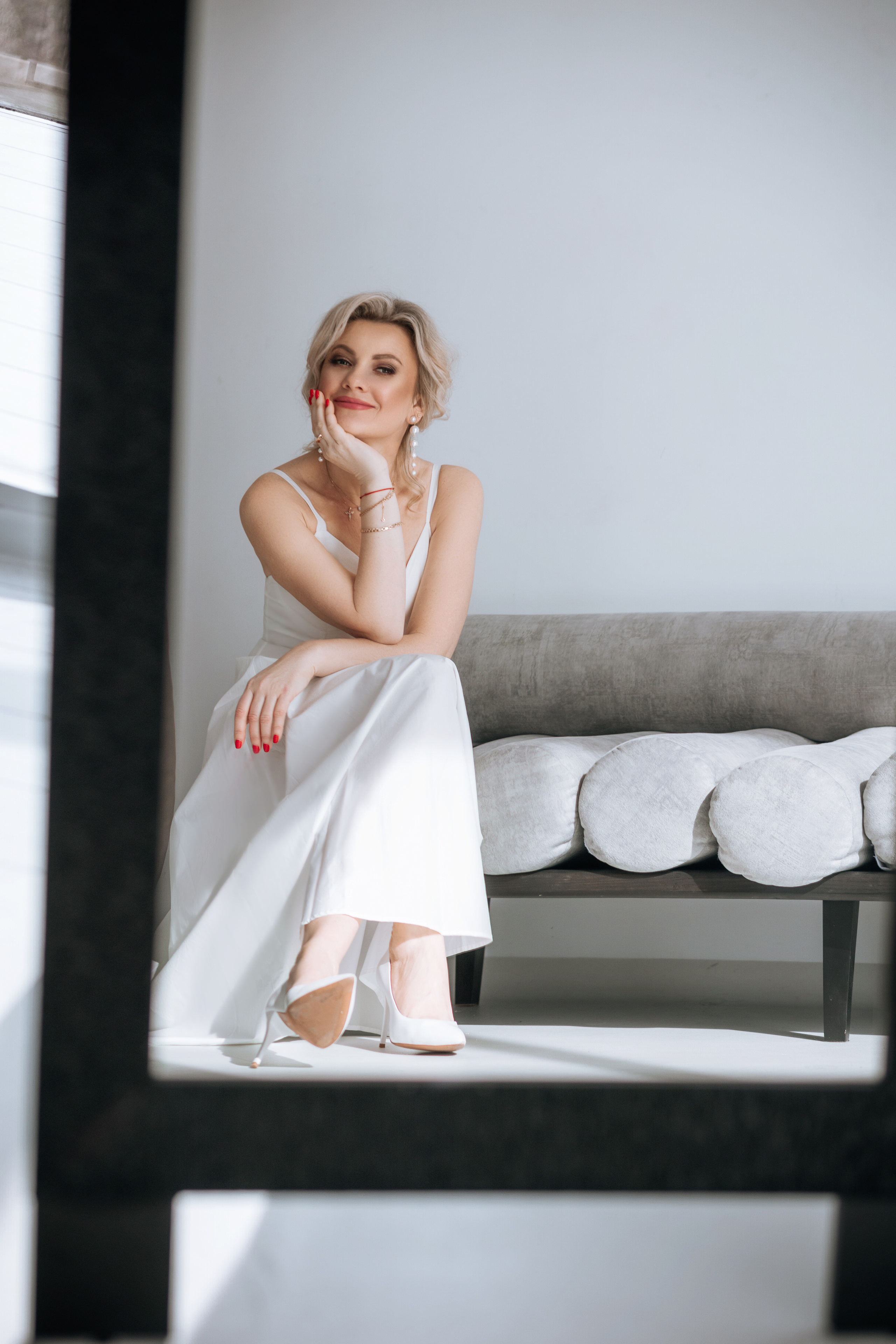 Студийная фотосессия для Валентины, Симферополь. Χελιδόνι Семейный и церковный фотограф в Крыму и Симферополе Валерия Г