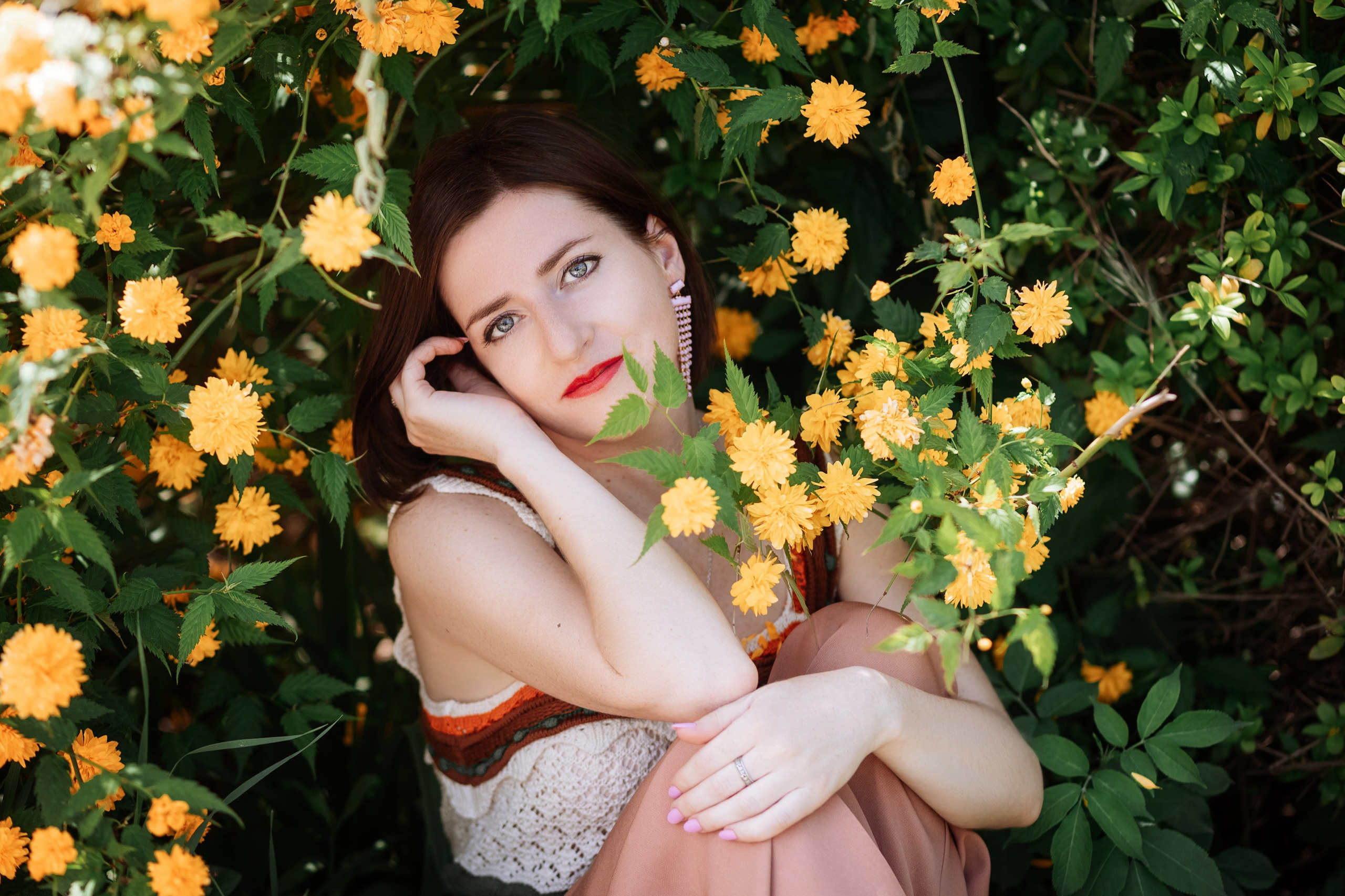 Японская керрия. Χελιδόνι Семейный и церковный фотограф в Крыму и Симферополе Валерия Г