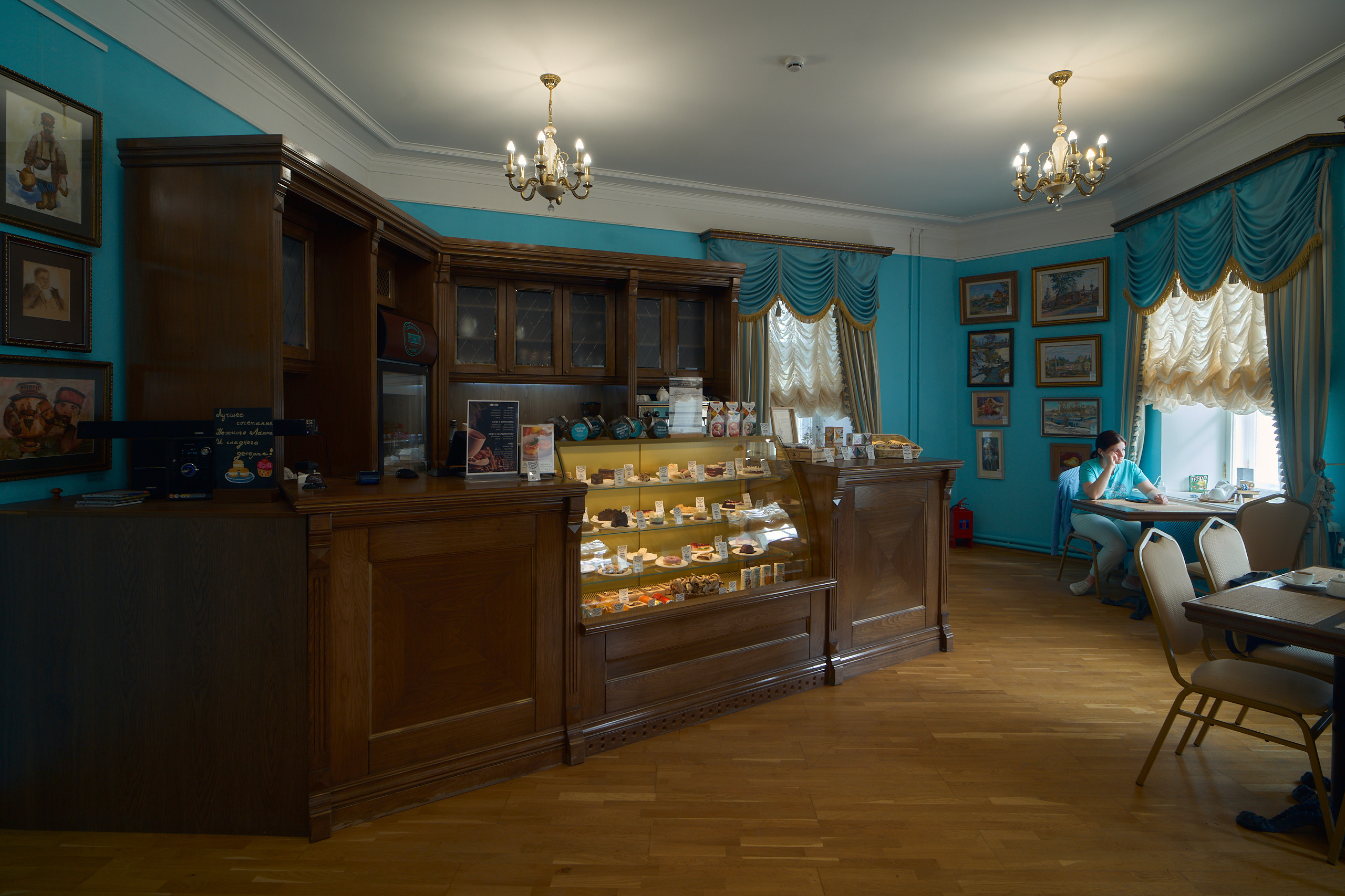 Кофейня в гостинице пожарских в Торжке