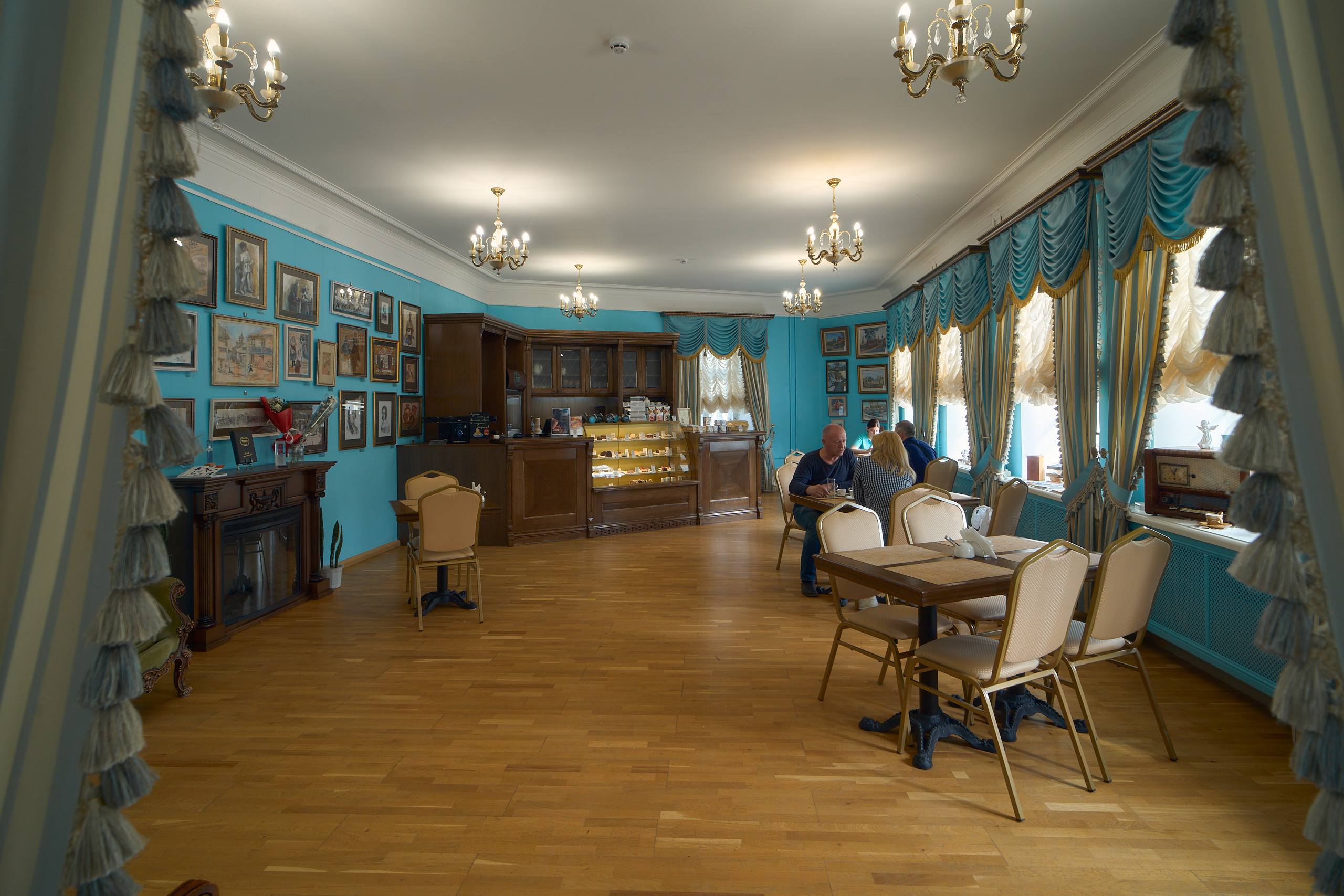 Кофейня в гостинице пожарских в Торжке