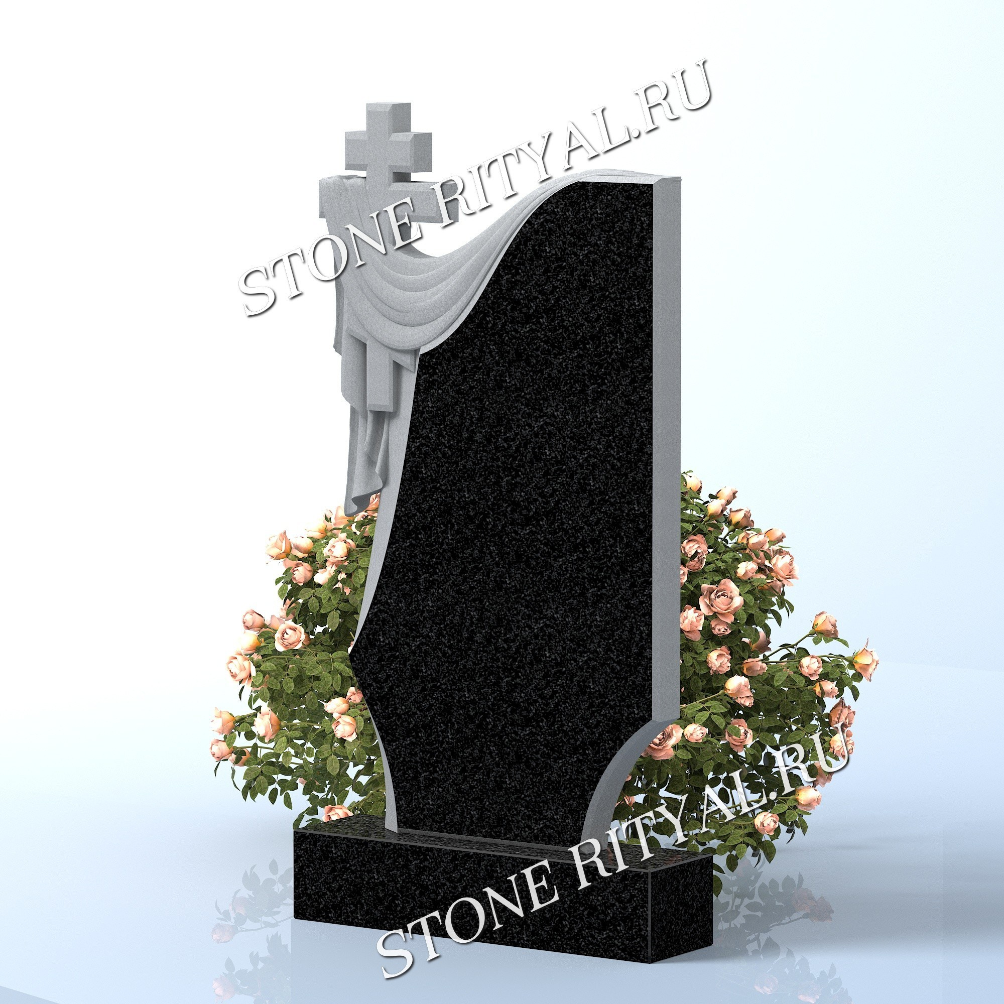 Вертикальные памятники фигурные. Изготовление и установка памятников в Москве и МО