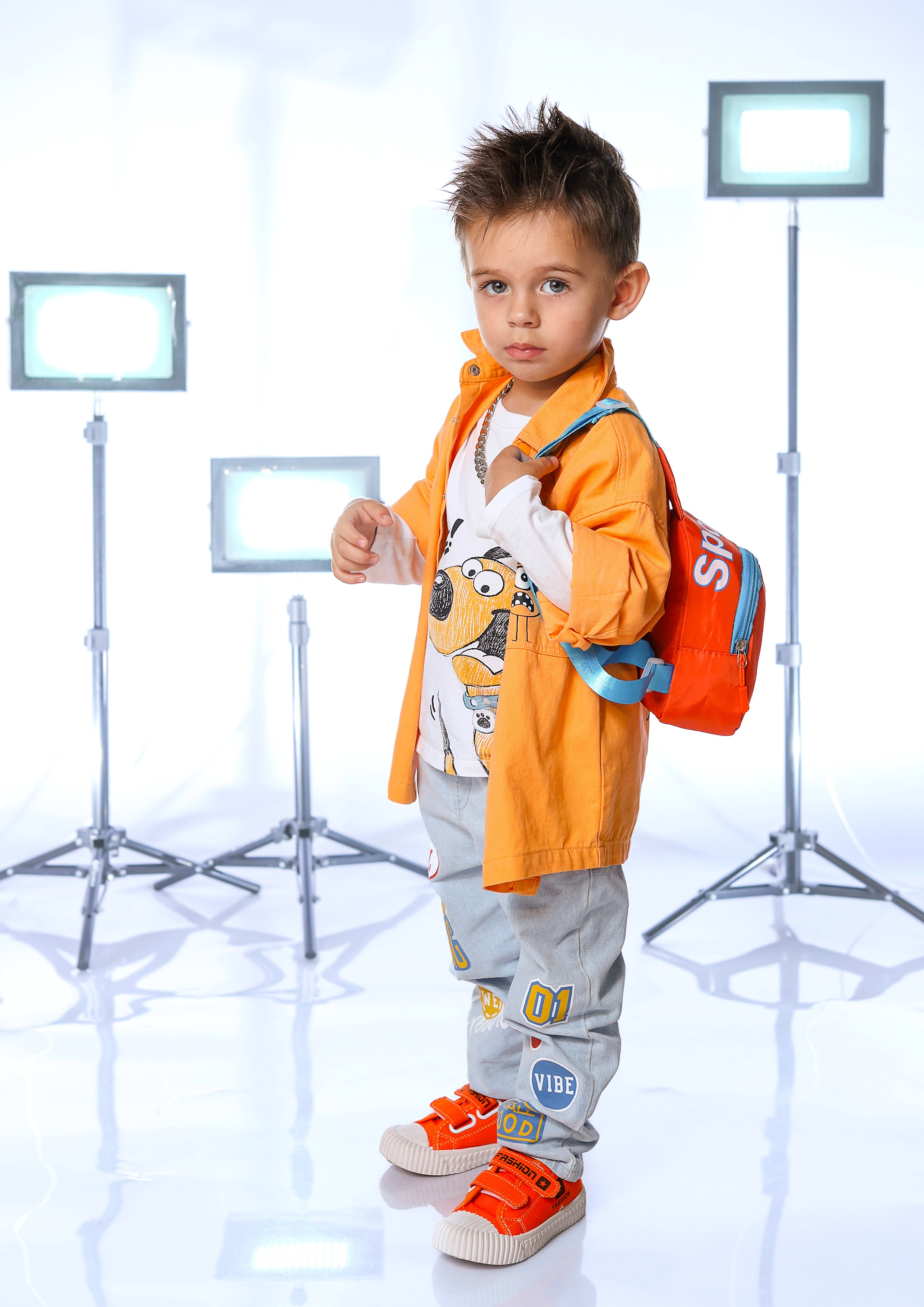 Фотосессия «Fashion Kids » 2023. Фотограф в детский сад Елена Колчева Новокузнецк