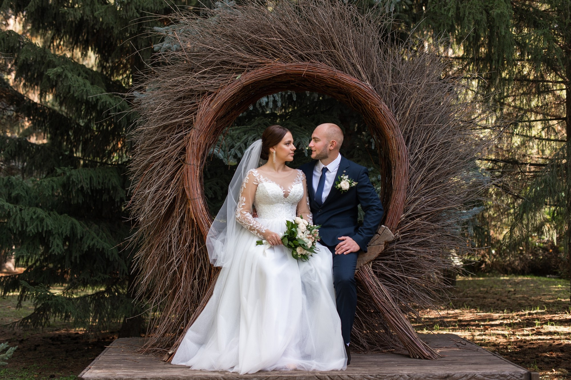 В Купеческой усадьбе. Свадебный и семейный фотограф в Омске Мормулев Михаил