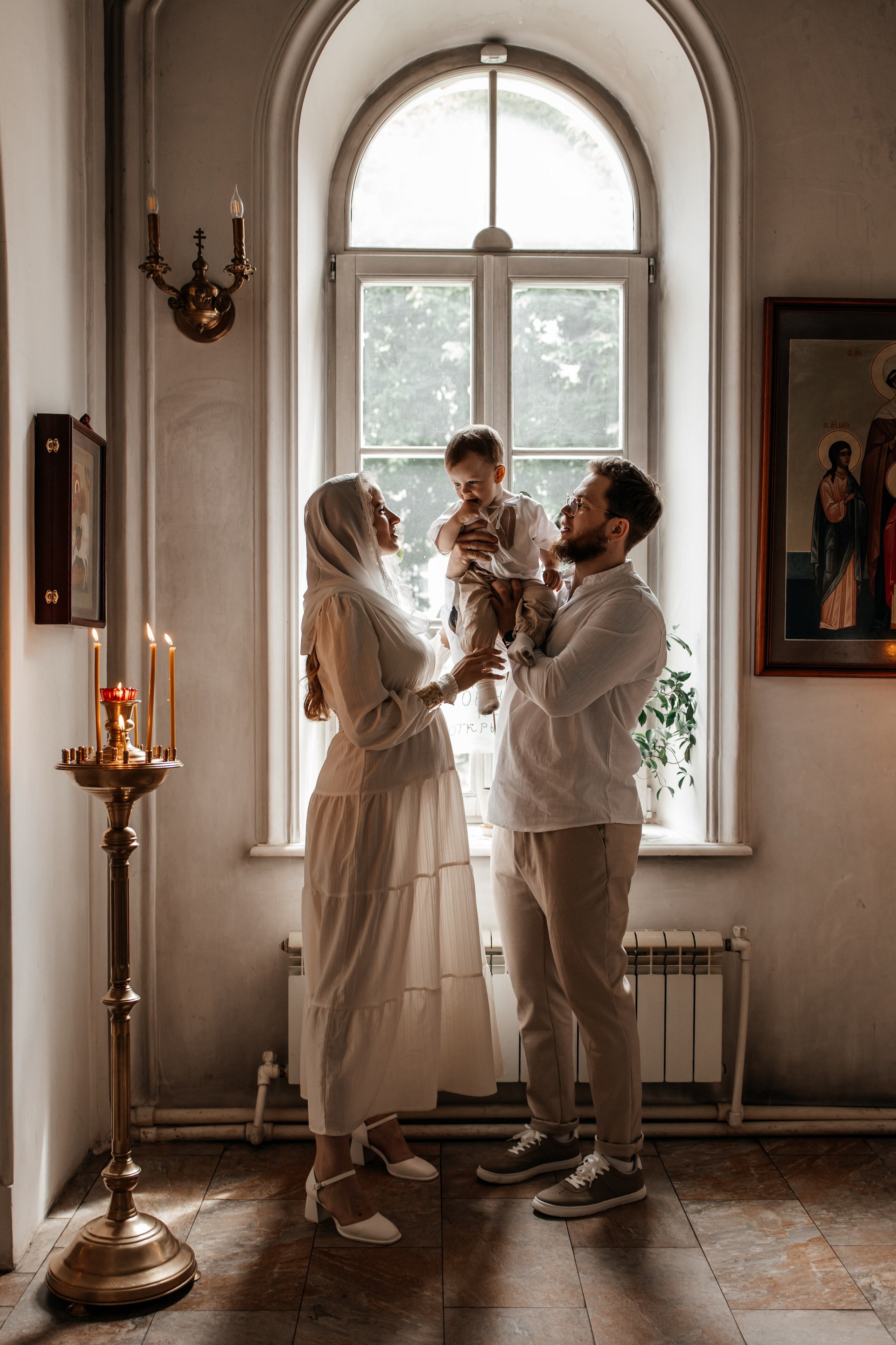 Таинство крещения. Семейный и женский фотограф в Москве Елизавета Волкова