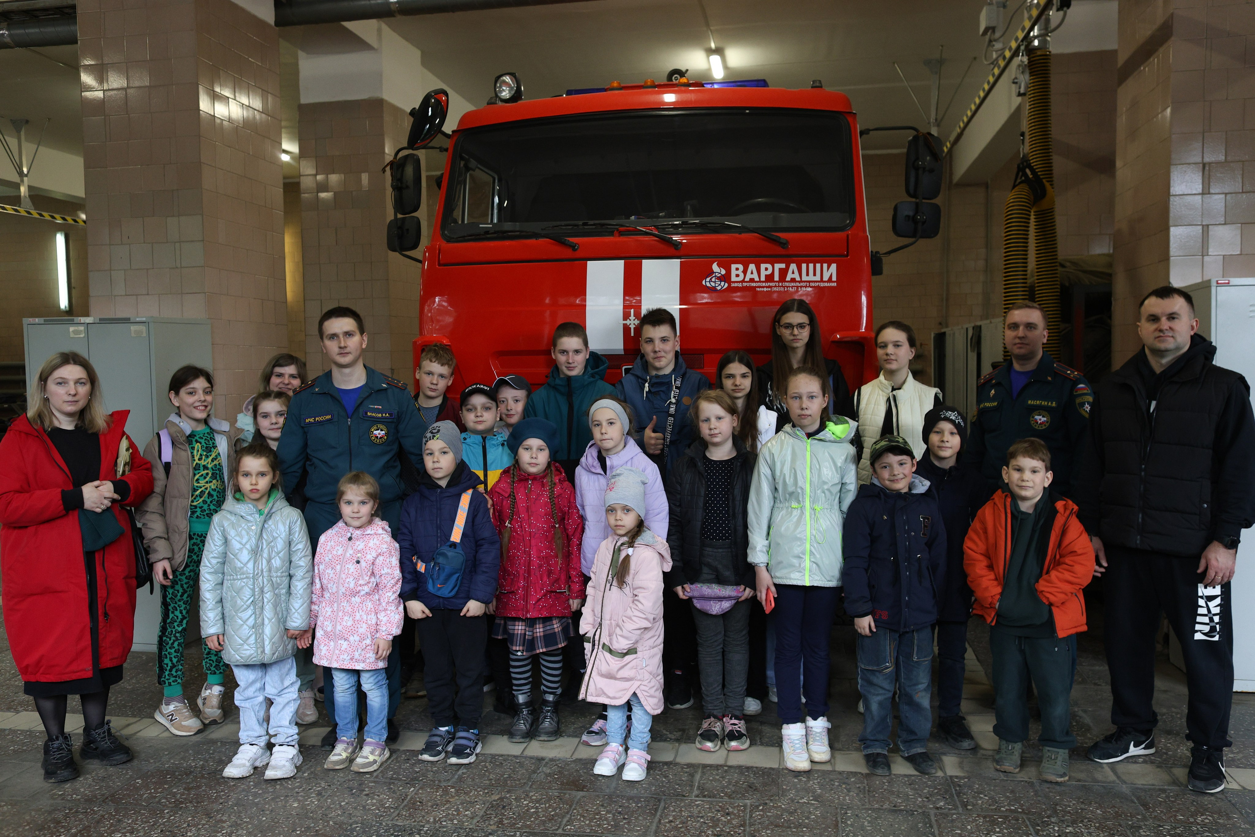 Экскурсия в пожарную часть г. Воскресенск. Вознесенский храм села Барановское