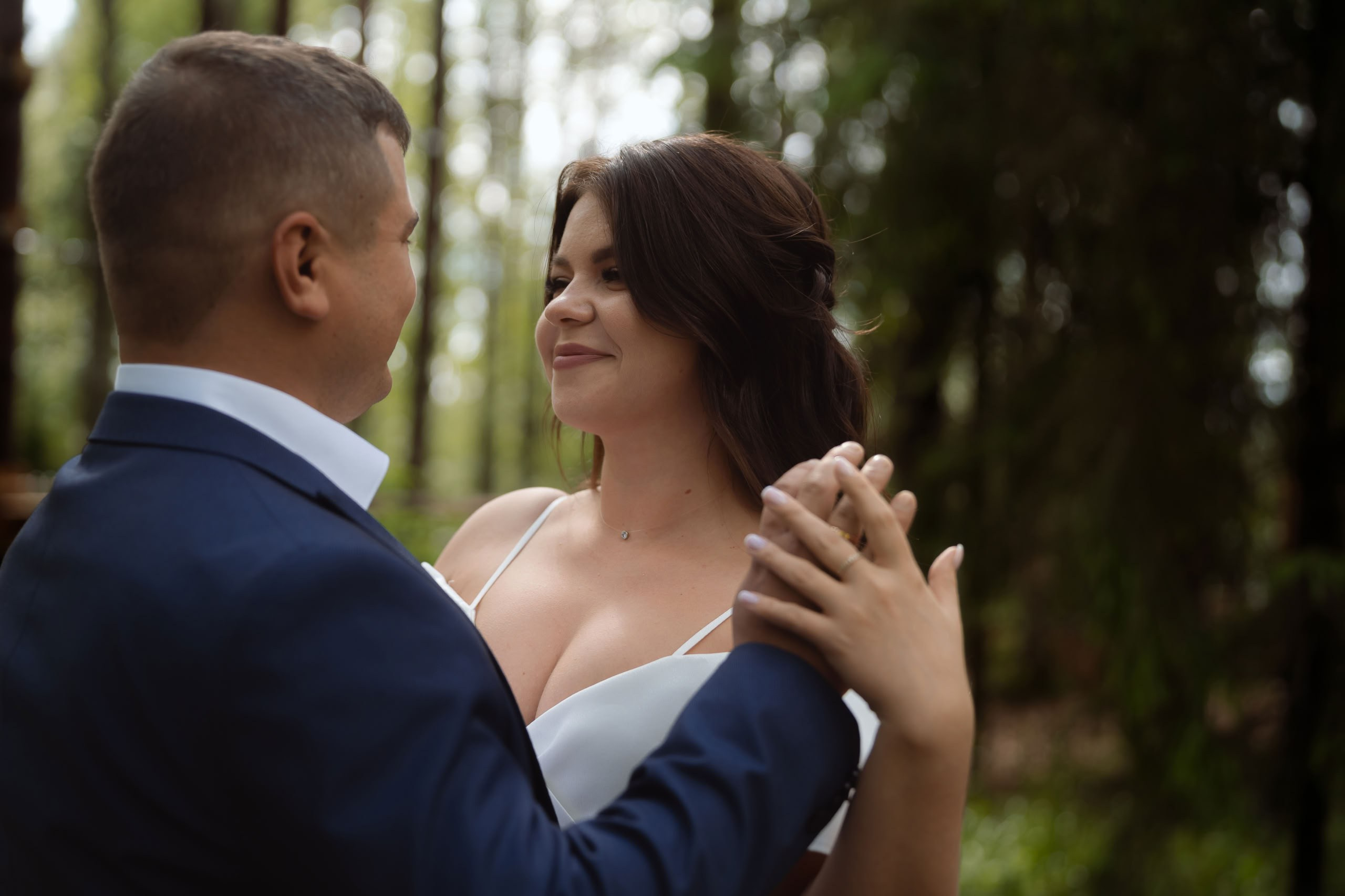 Мария и Михаил — прогулка у озера и церемония. Свадебный фотограф Дмитрий Родионов — Санкт-Петербург и Ленинградская область