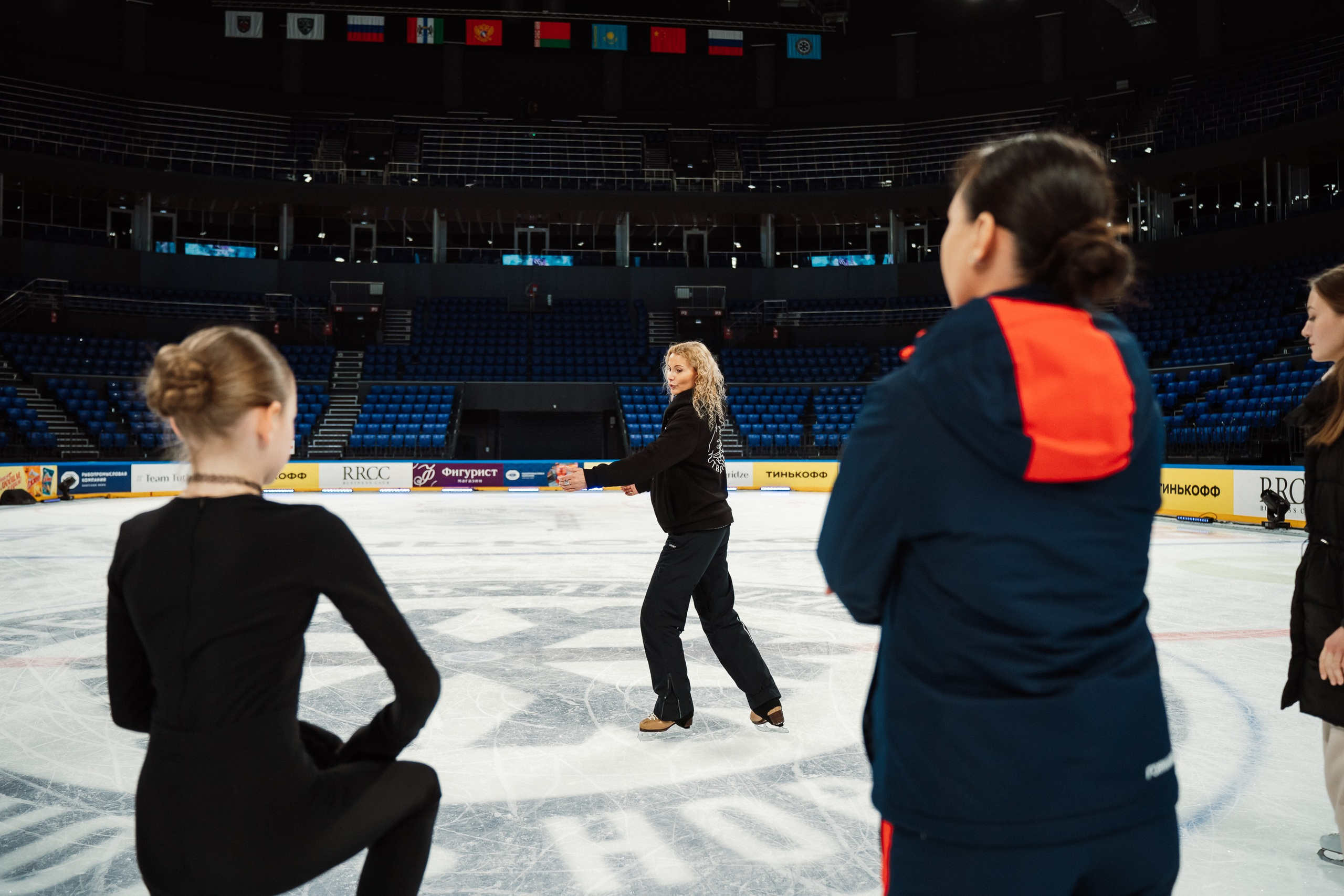 Мастер-класс Этери Тутберидзе в Новосибирске. Воробьева Ксения — Спортивный и танцевальный фотограф Новосибирск
