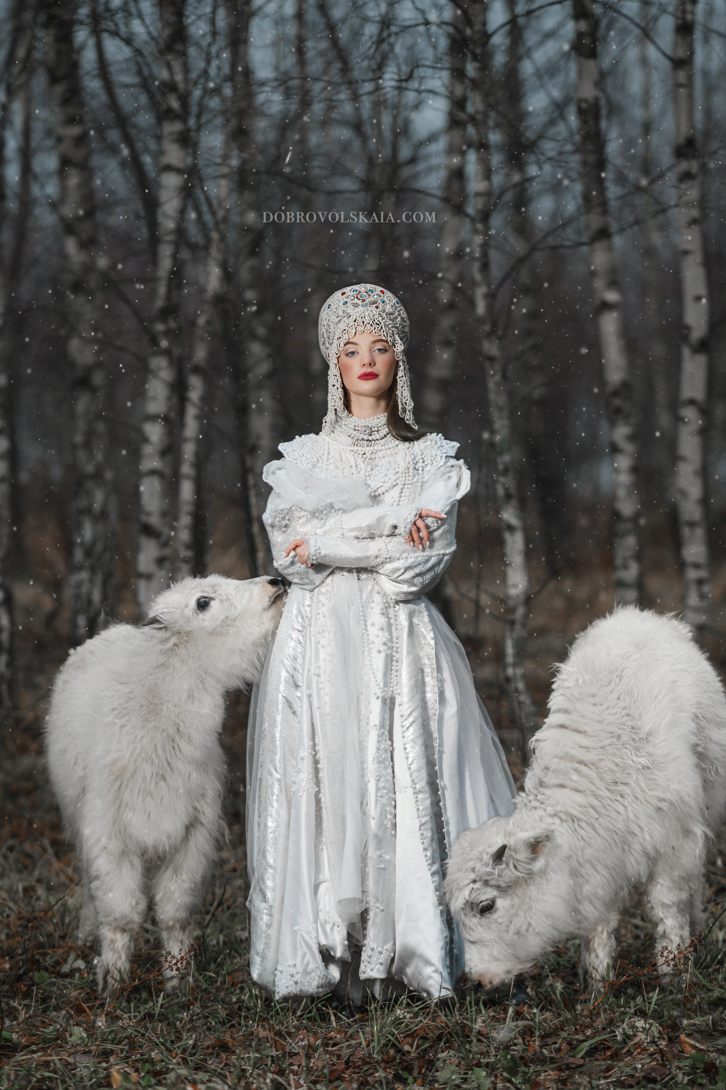 Царевна Лебедь. Русские народные костюмы в Москве