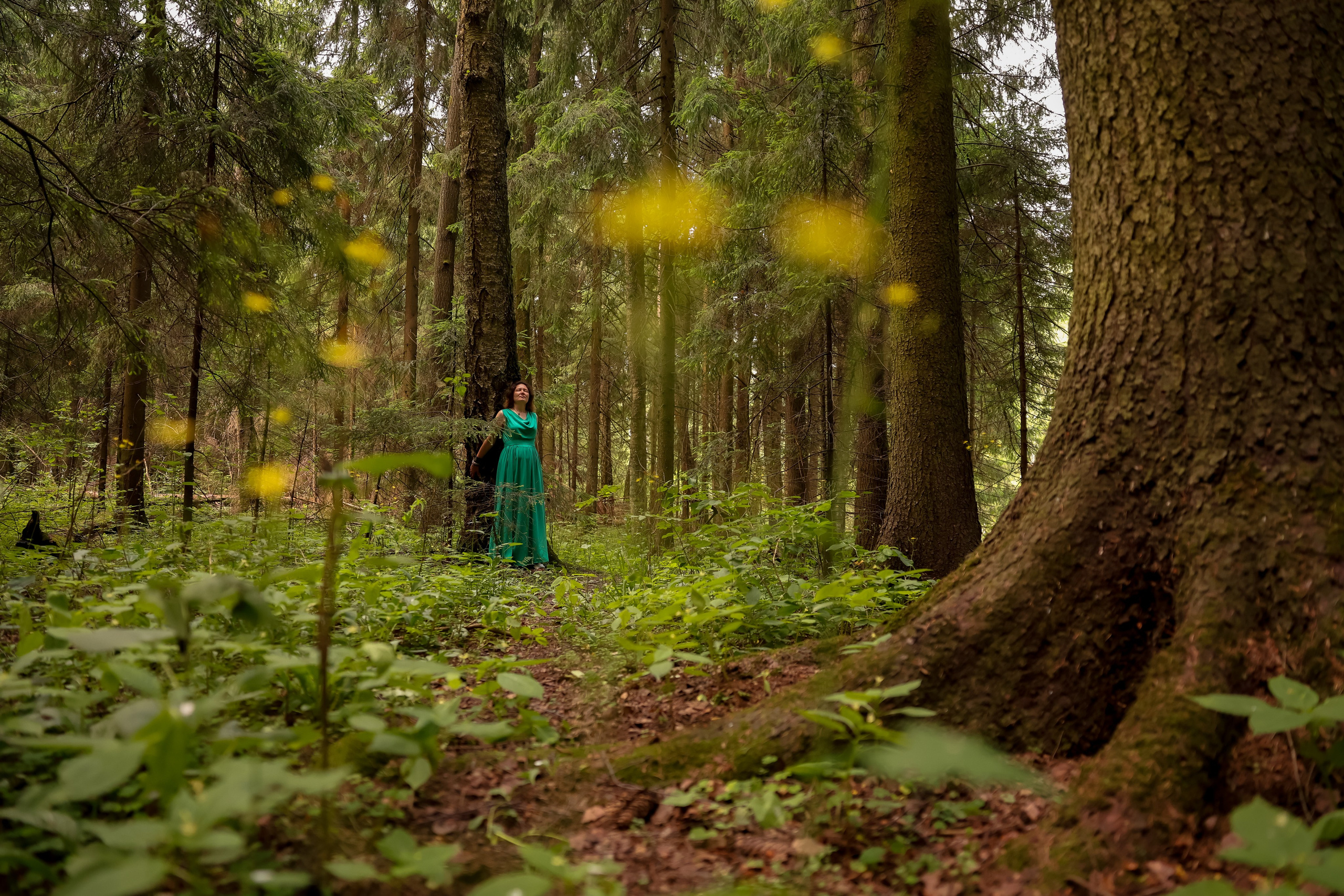 Ольга в лесу. Дарья Бухреева — фотограф, видеограф и фототерапевт. Москва и мир