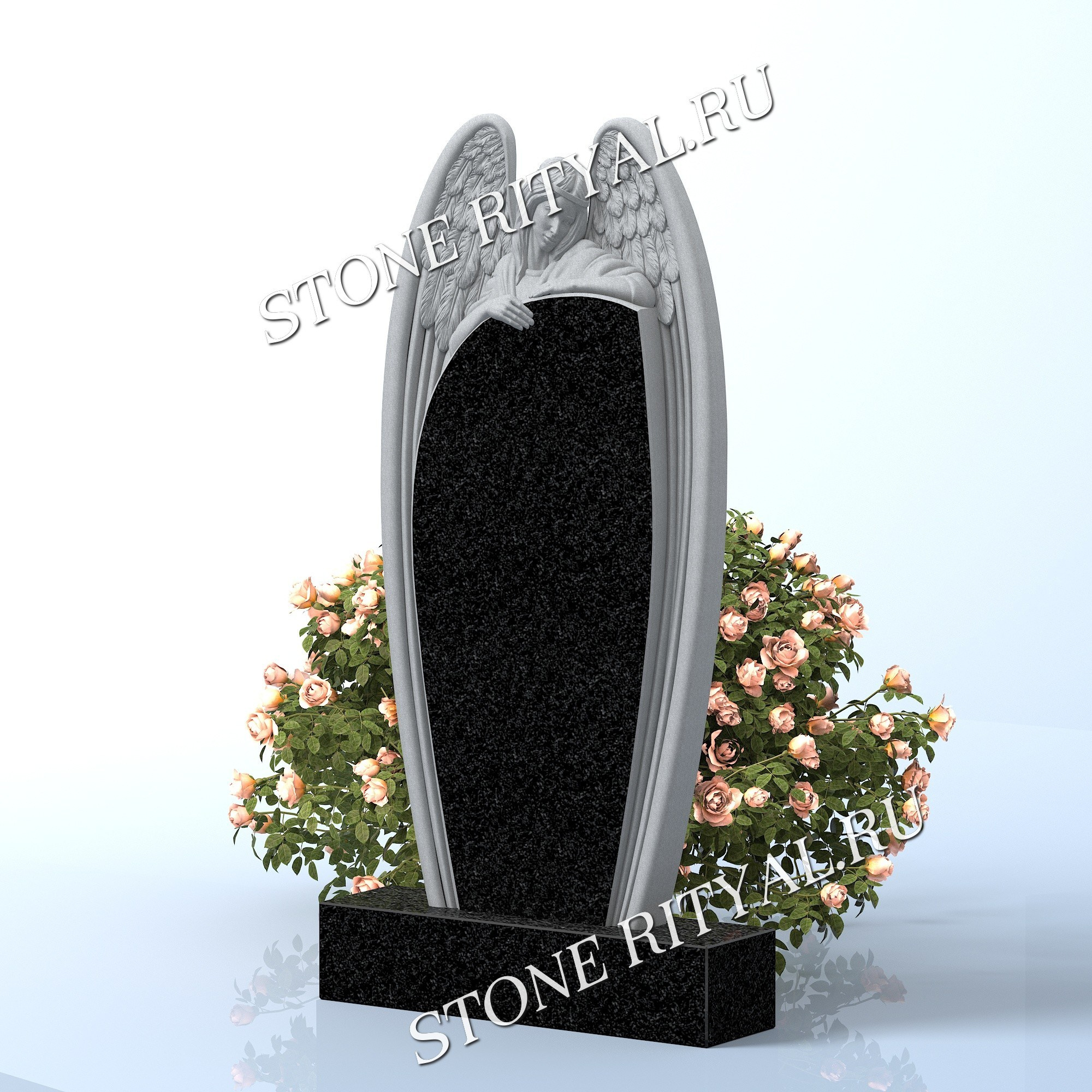 Вертикальные памятники фигурные. Изготовление и установка памятников в Москве и МО