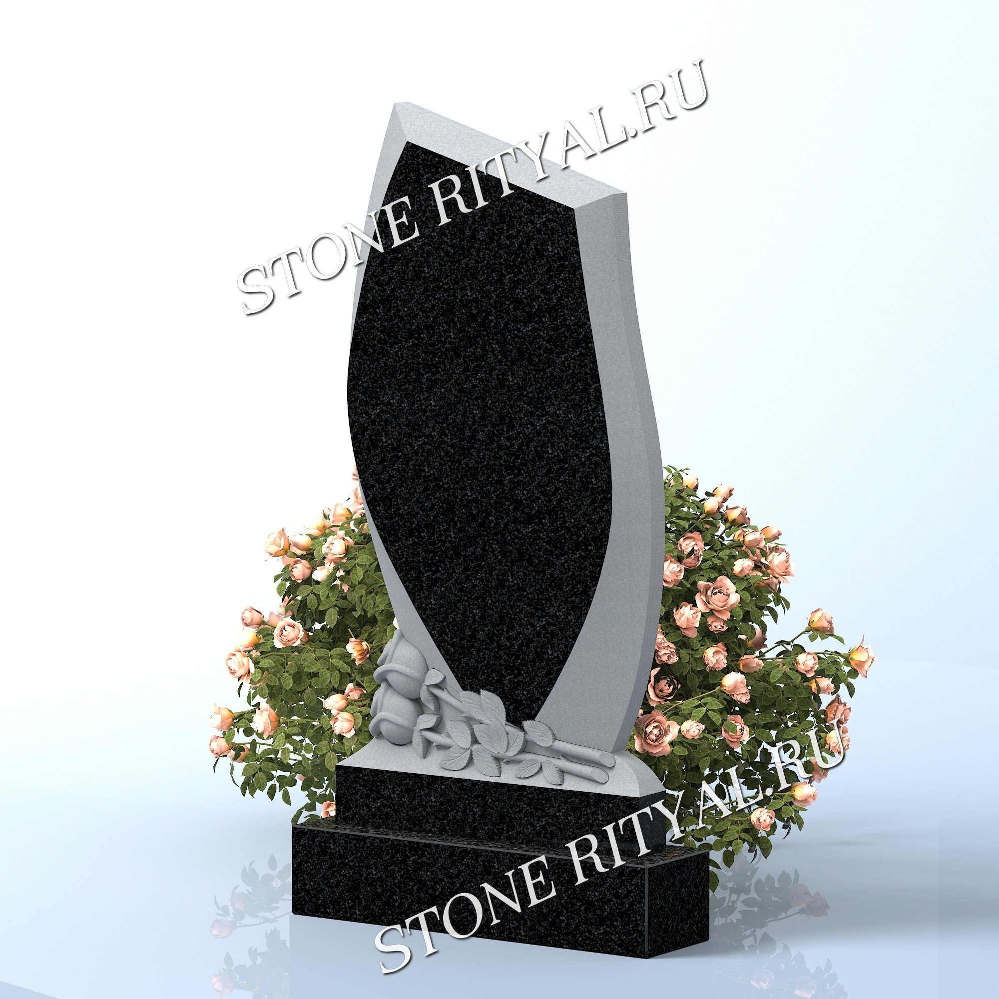 Вертикальные памятники фигурные. Изготовление и установка памятников в Москве и МО