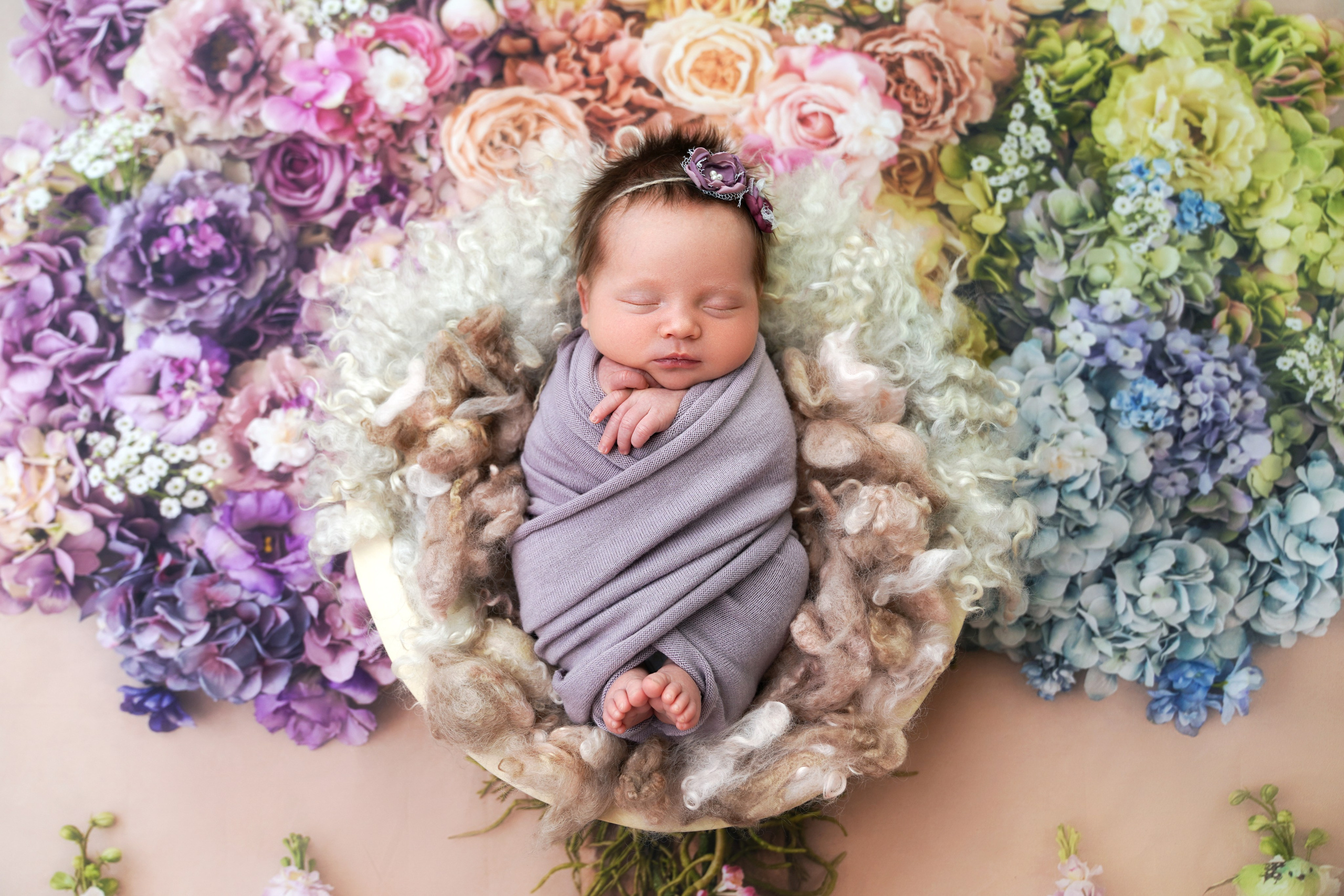 Фотосессия новорожденного (newborn). Фотограф новорожденных, детей до года и беременных в Симферополе