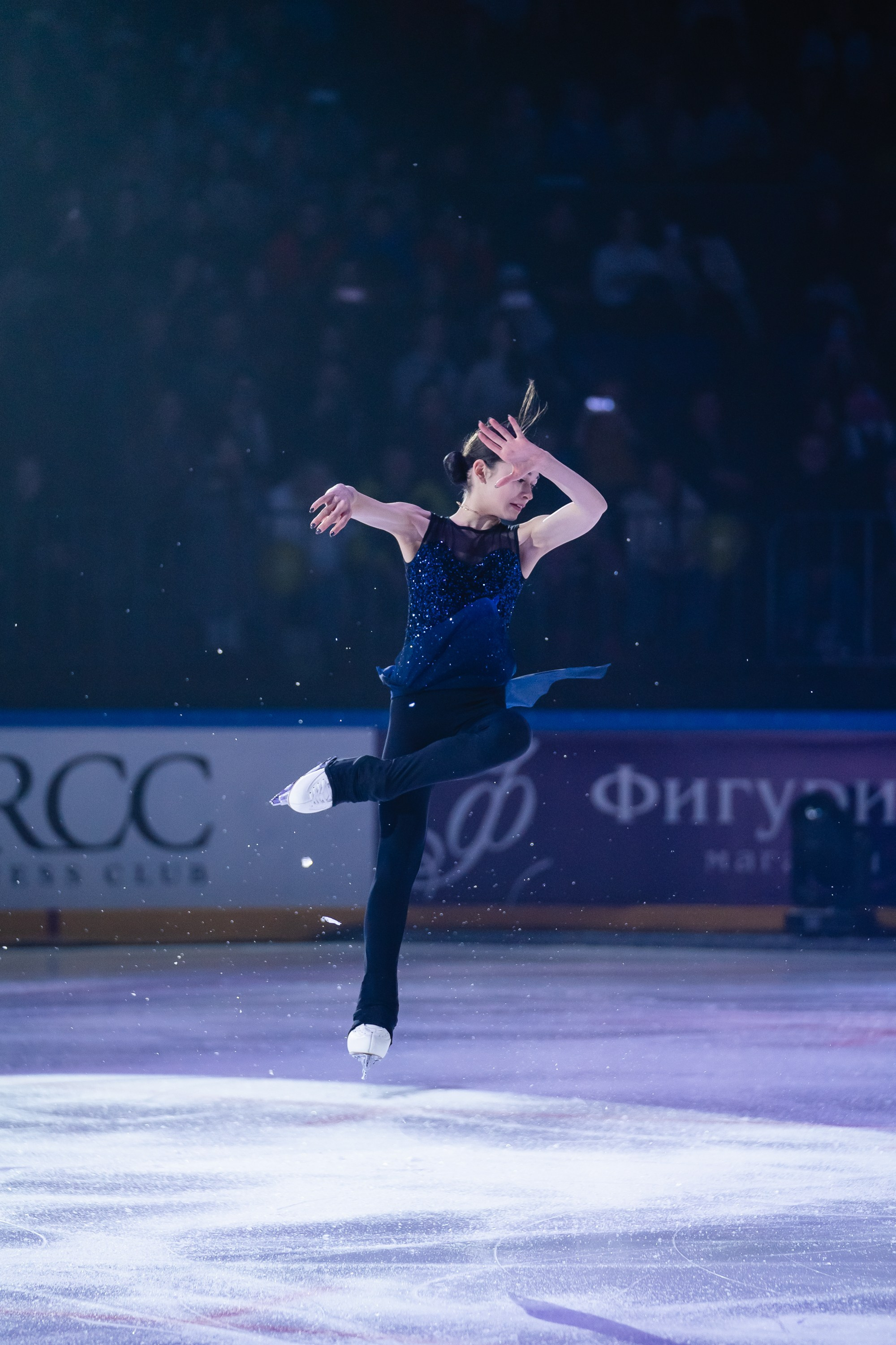 Шоу «Чемпионы на льду» в Новосибирске. Воробьева Ксения — Спортивный и танцевальный фотограф Новосибирск
