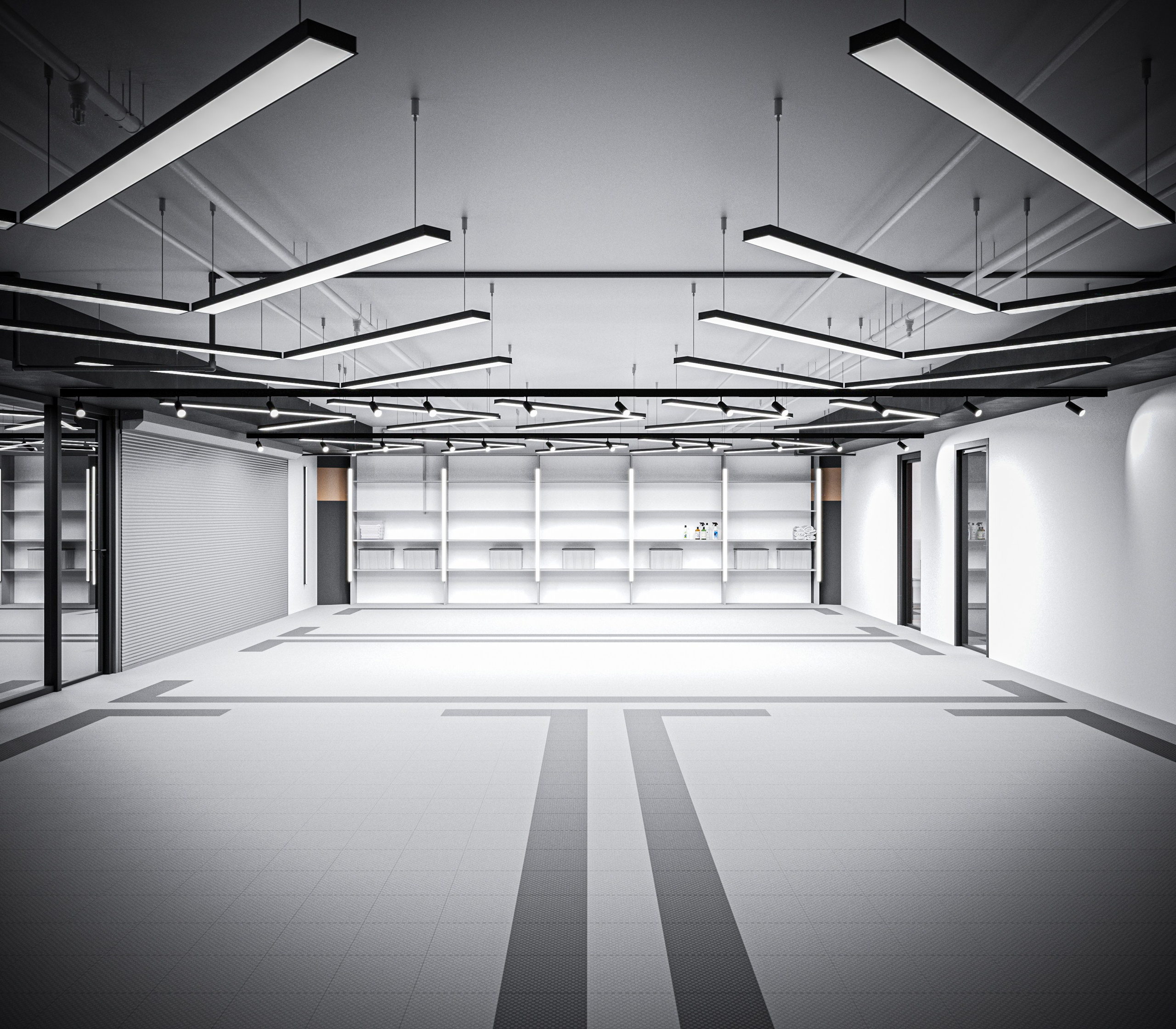 KS Autohouse — Автомоечно-детейлинговый комплекс, г. Санкт-Петербург. Дизайн интерьера и экстерьера в Санкт-Петербурге Яна Емельянова